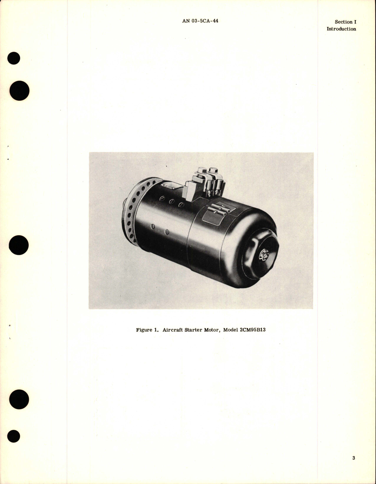 Sample page 5 from AirCorps Library document: Illustrated Parts Breakdown for Starter Motors - Models 2CM95B13, 2CM95B18, and 2CM95B19 