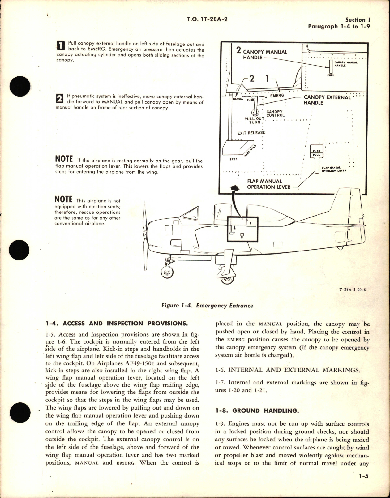 Sample page 7 from AirCorps Library document: Maintenance Manual for T-28A