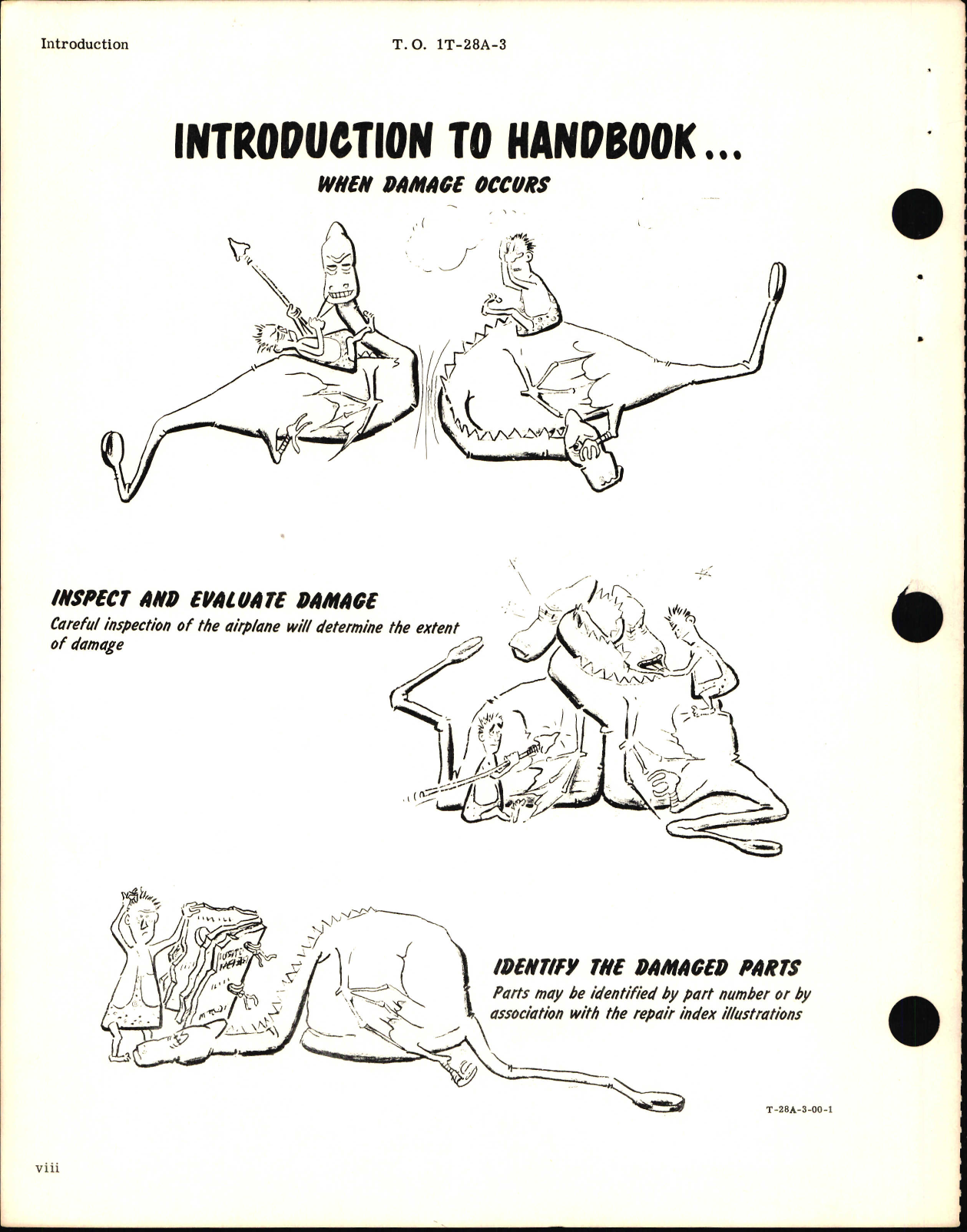 Sample page 8 from AirCorps Library document: Structural Repair Manual for T-28A