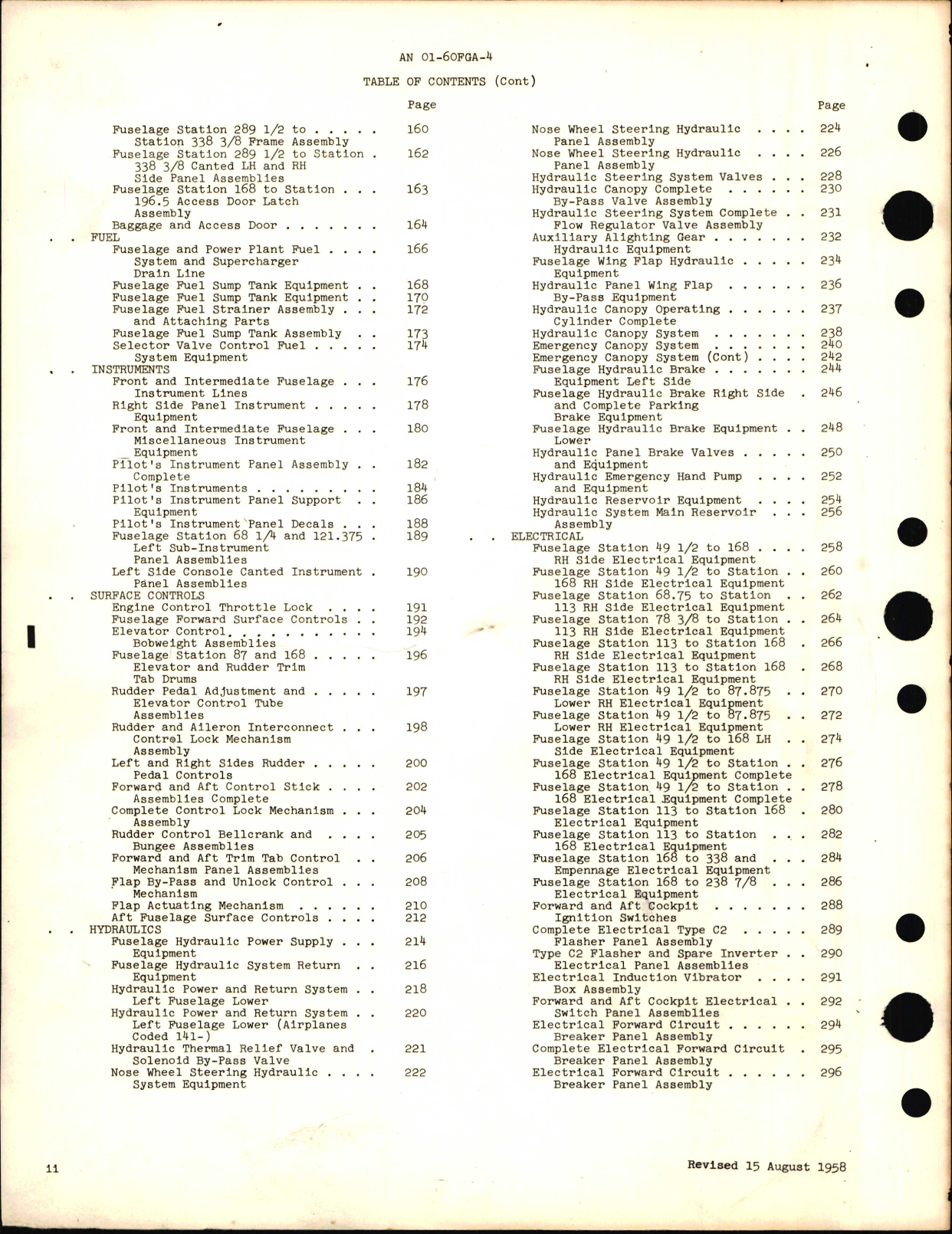 Sample page 6 from AirCorps Library document: Illustrated Parts Breakdown for T-28A and T-28D