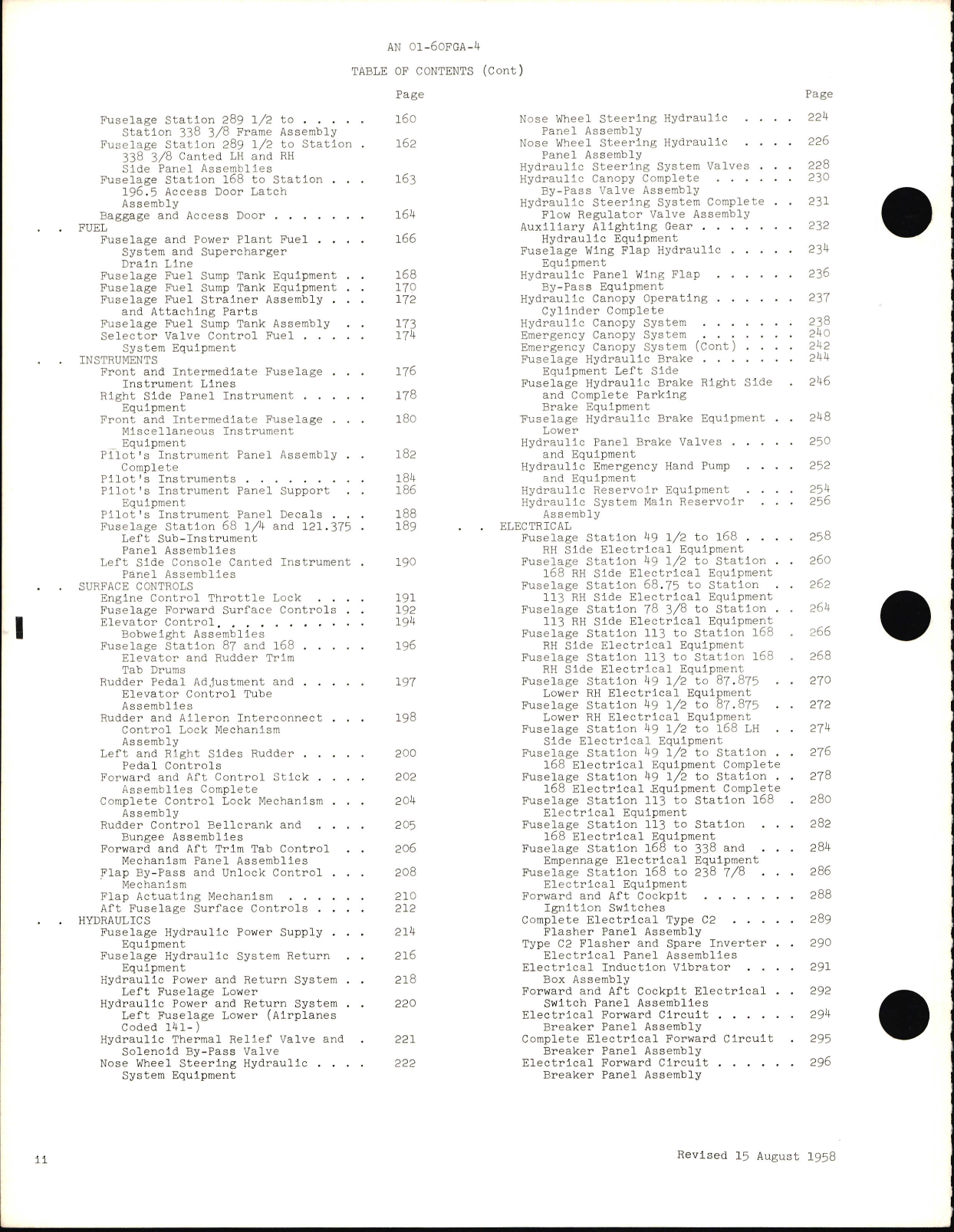 Sample page 6 from AirCorps Library document: Illustrated Parts Breakdown for T-28A and T-28D