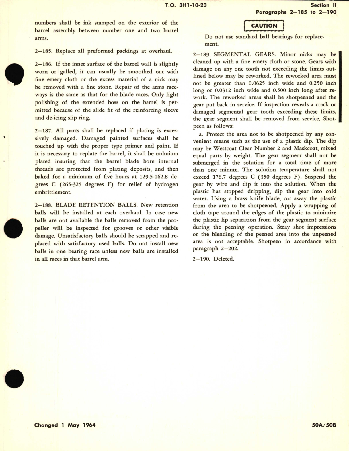 Sample page 9 from AirCorps Library document: Overhaul Instructions for Variable Pitch Aircraft Propeller Models 23260-45, 23260-303