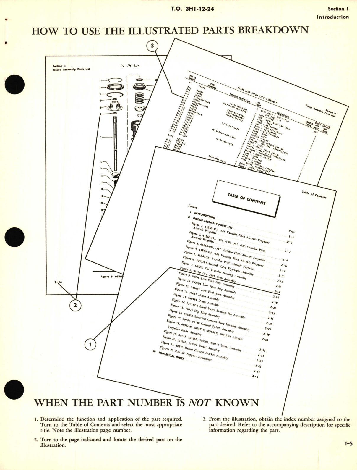 Sample page 9 from AirCorps Library document: Illustrated Parts Breakdown for Variable Pitch Aircraft Propeller Model No. 43D51-635, 43D51-657 