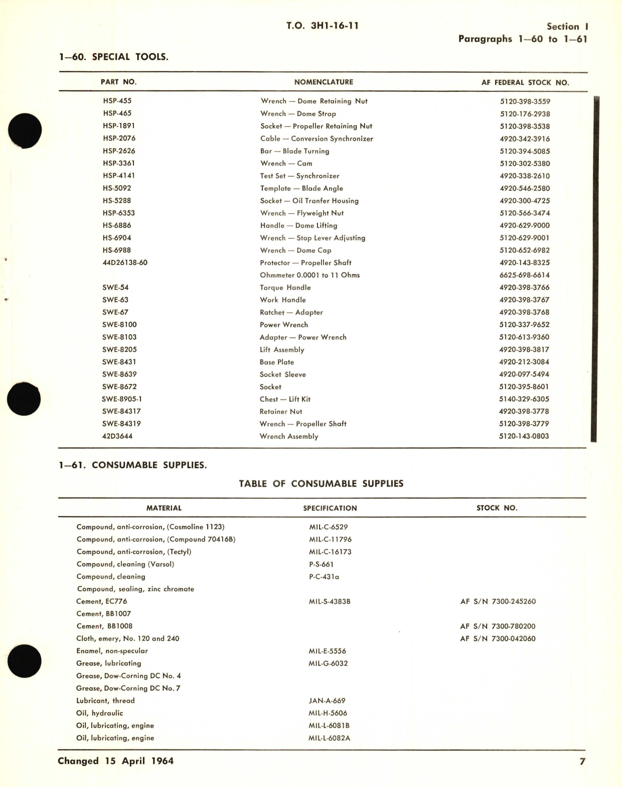 Sample page 3 from AirCorps Library document: Operation and Maintenance Instructions for Variable Pitch Aircraft Propeller Models 43H60-359, 43H60-383, 43H60-395 