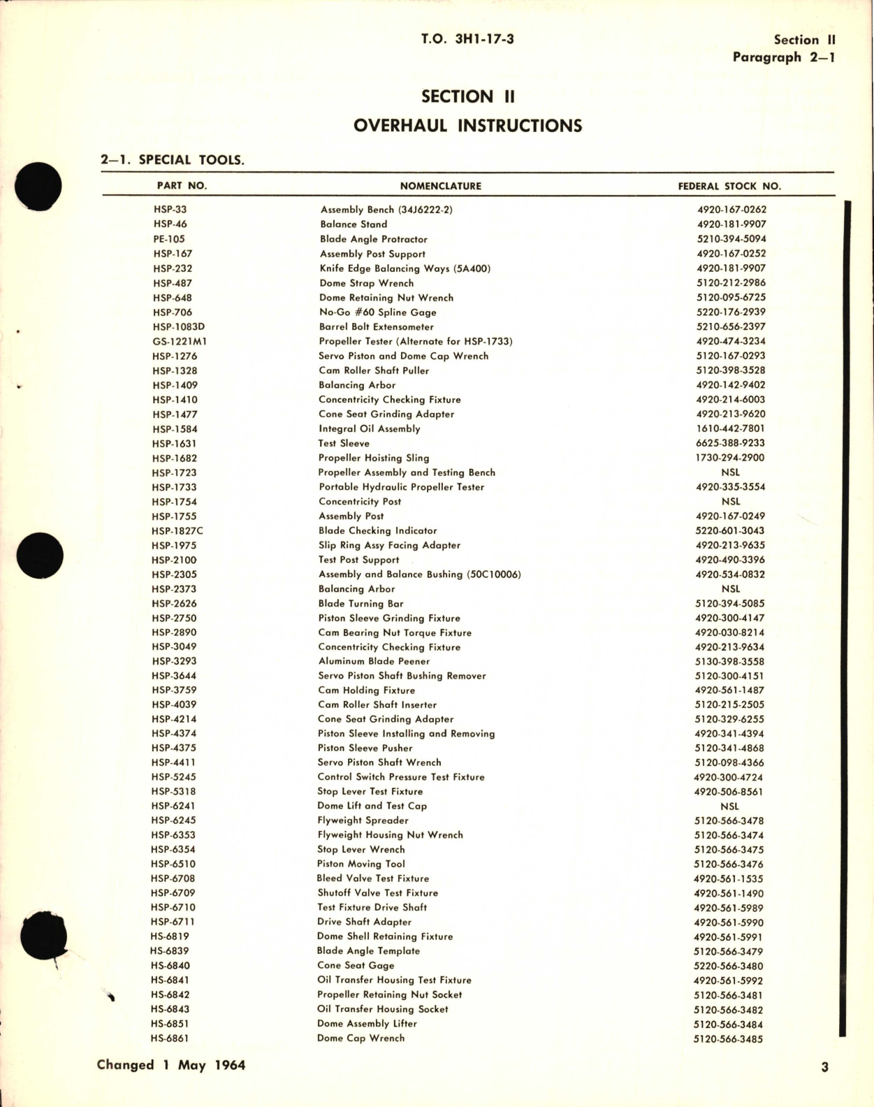 Sample page 7 from AirCorps Library document: Overhaul for Variable Pitch Aircraft Propeller Model No. 34G60-611 