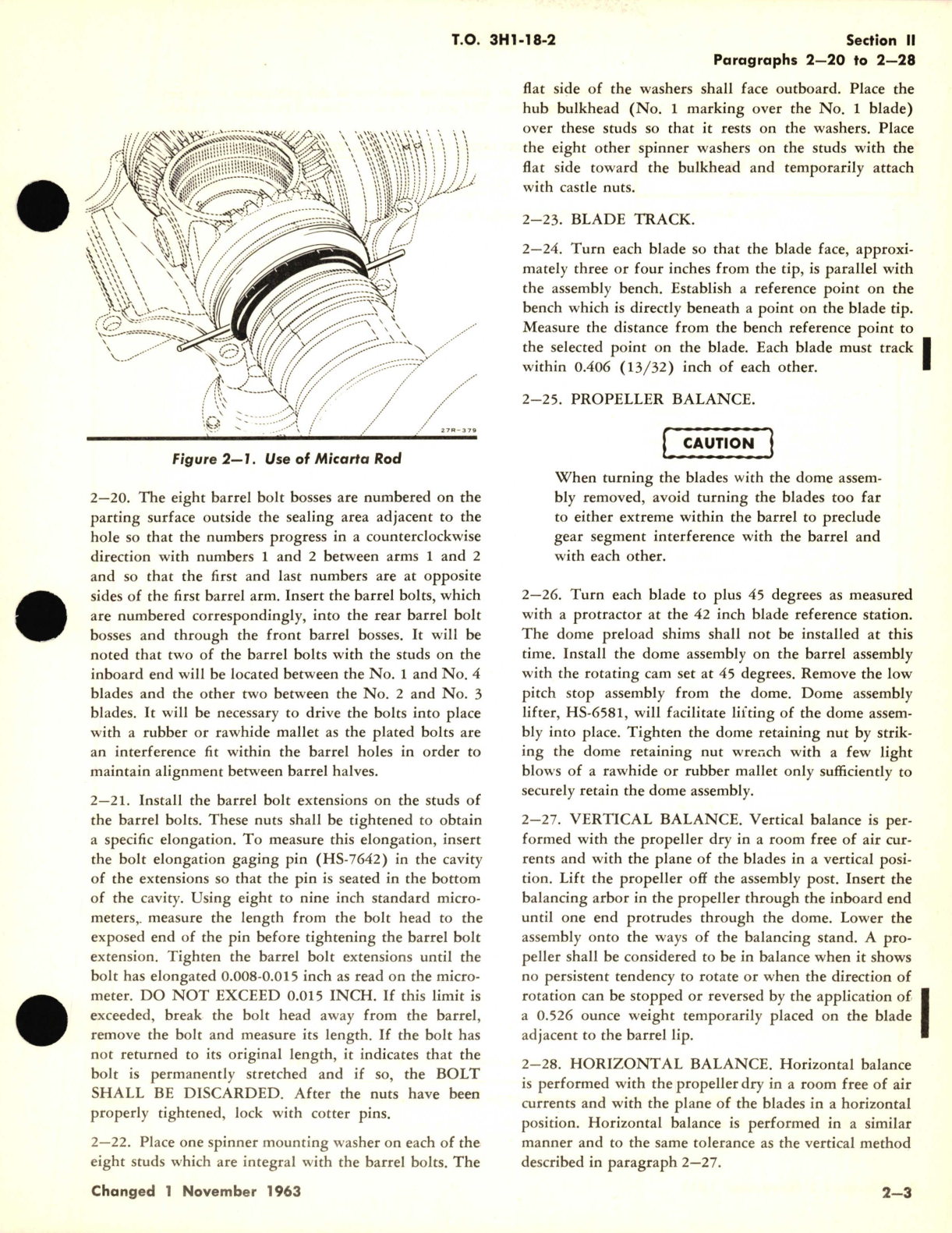 Sample page 3 from AirCorps Library document: Field Maintenance Instructions for Variable Pitch Aircraft Propeller Models 54H60-63, 54H60-91 