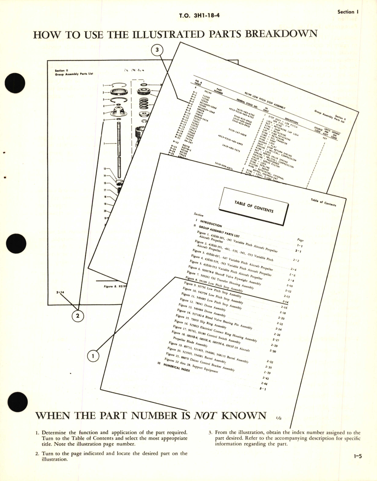 Sample page 9 from AirCorps Library document: Illustrated Parts Breakdown for Variable Pitch Aircraft Propeller Model No. 54H60-63, 54H60-91