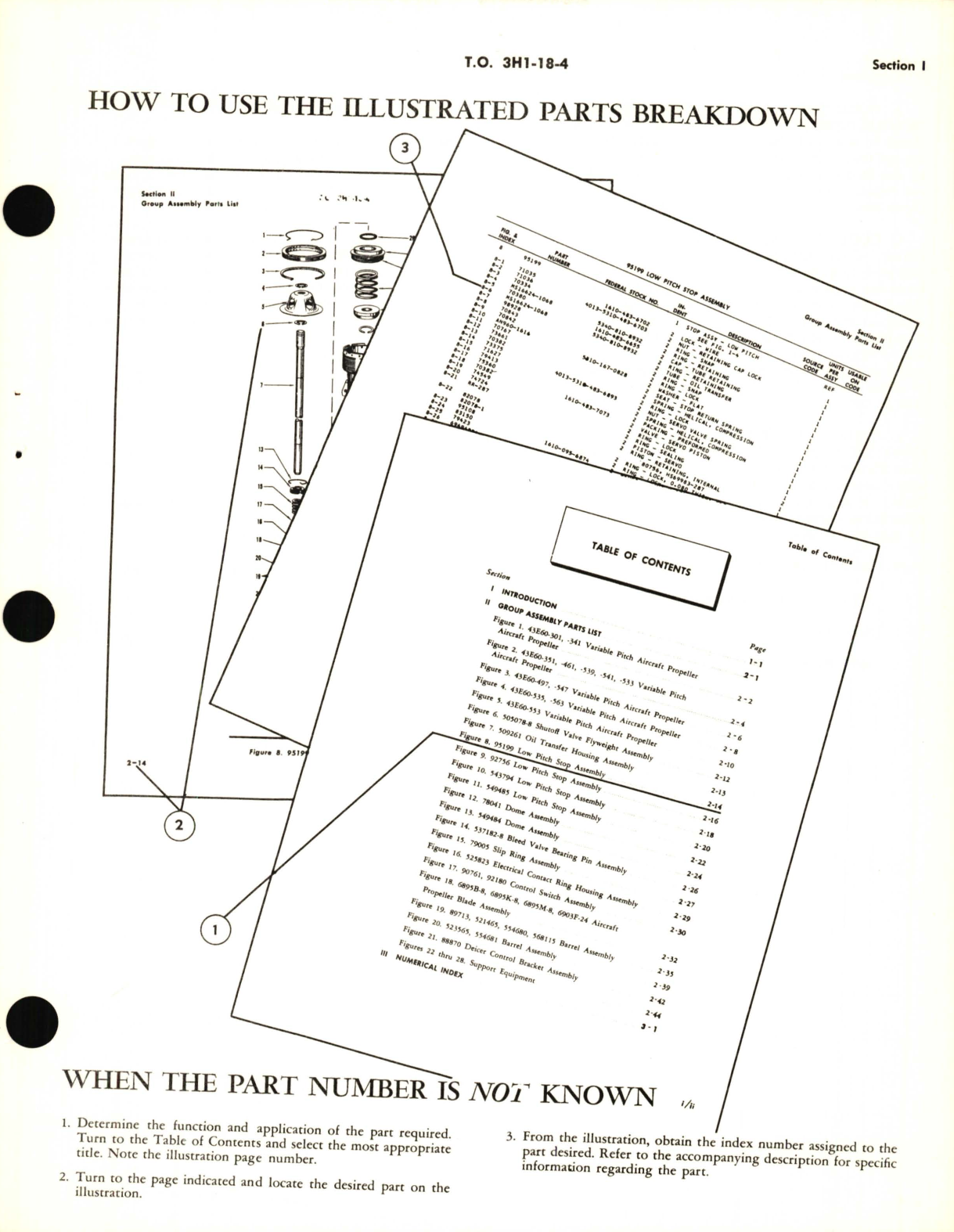 Sample page 9 from AirCorps Library document: Illustrated Parts Breakdown for Variable Pitch Aircraft Propeller Models 54H60-36, 54H60-91