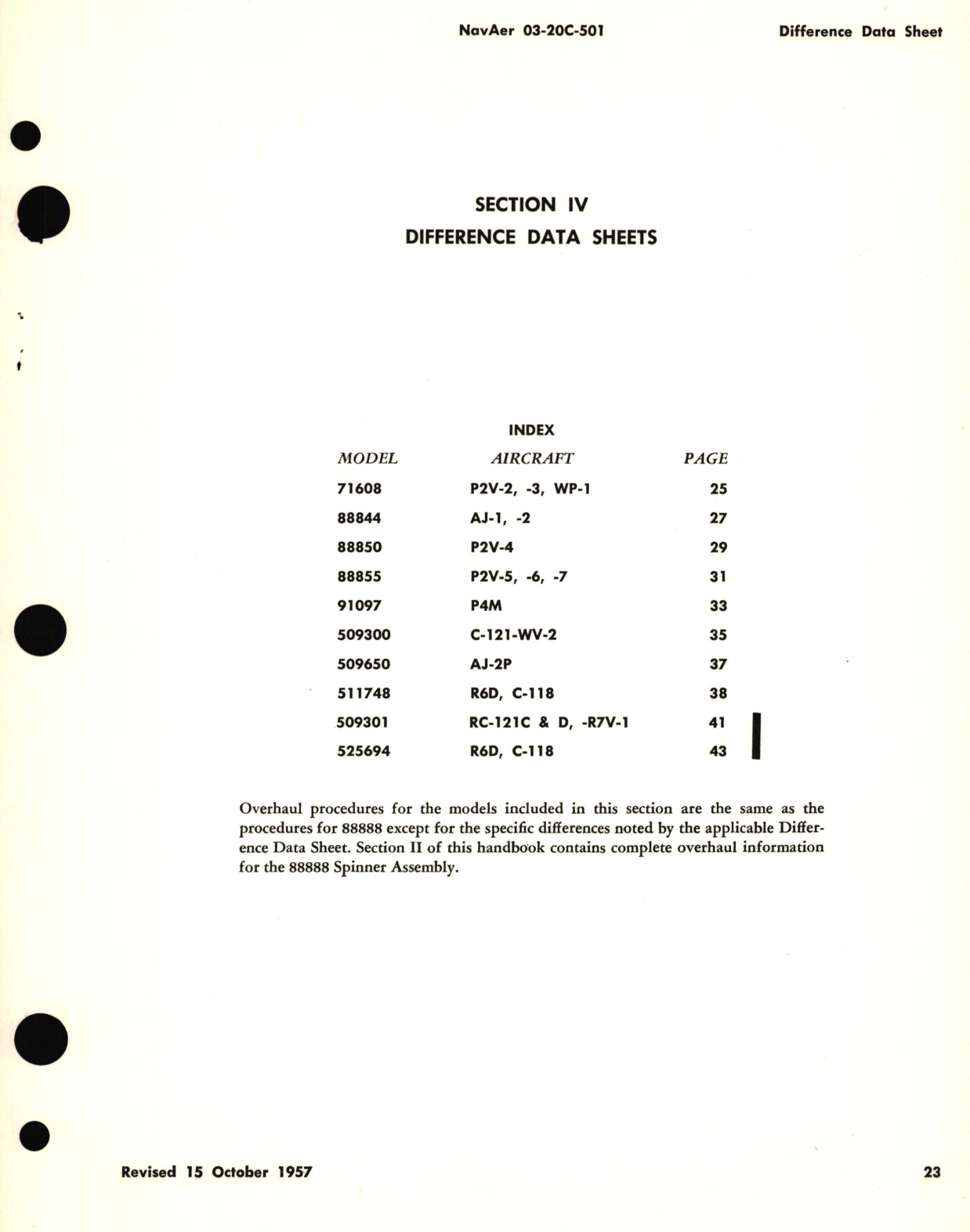 Sample page 7 from AirCorps Library document: Overhaul Instructions for Spinner Assembly Models 71608, 88888, 88844, 91097, 88850, 509300, 88855, 509301, 511748, 509650, 525694