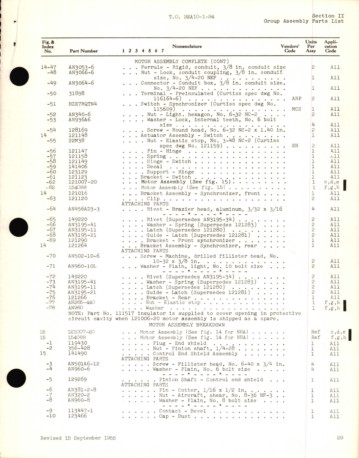 Sample page 9 from AirCorps Library document: Parts Catalog for Automatic Propeller Synchronizers 