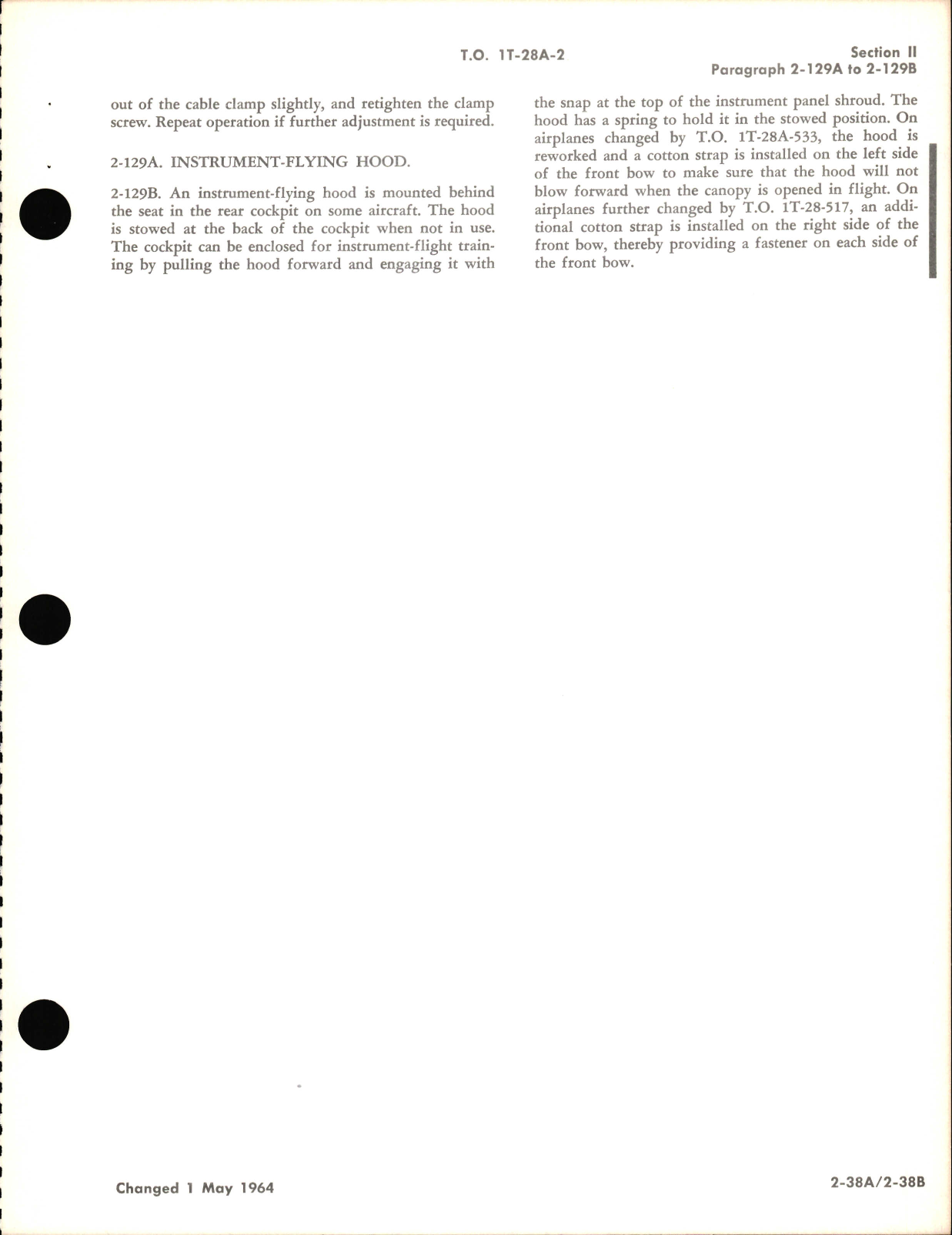Sample page 7 from AirCorps Library document: Maintenance Manual for T-28A and T-28D