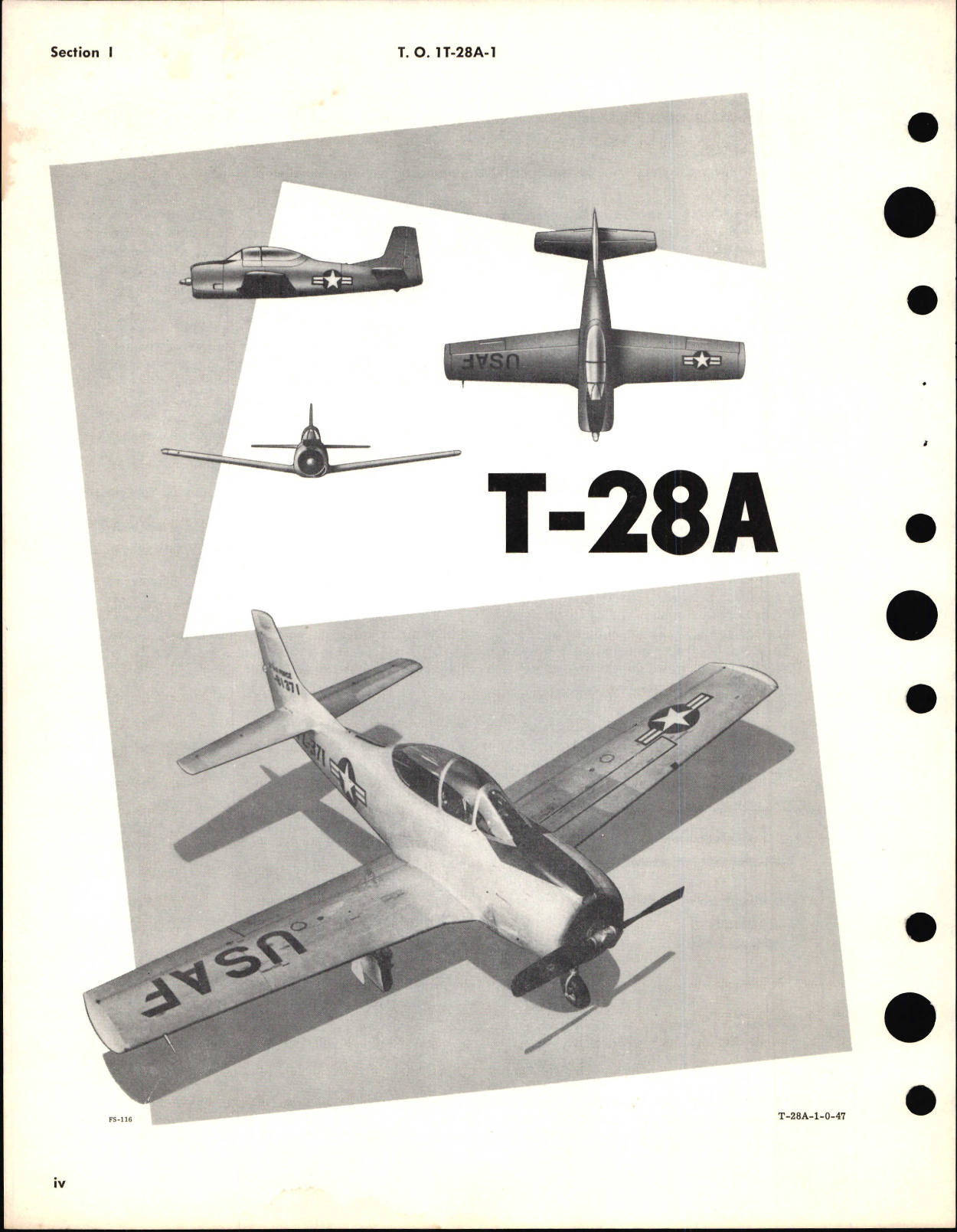 Sample page 6 from AirCorps Library document: Flight Manual for T-28A
