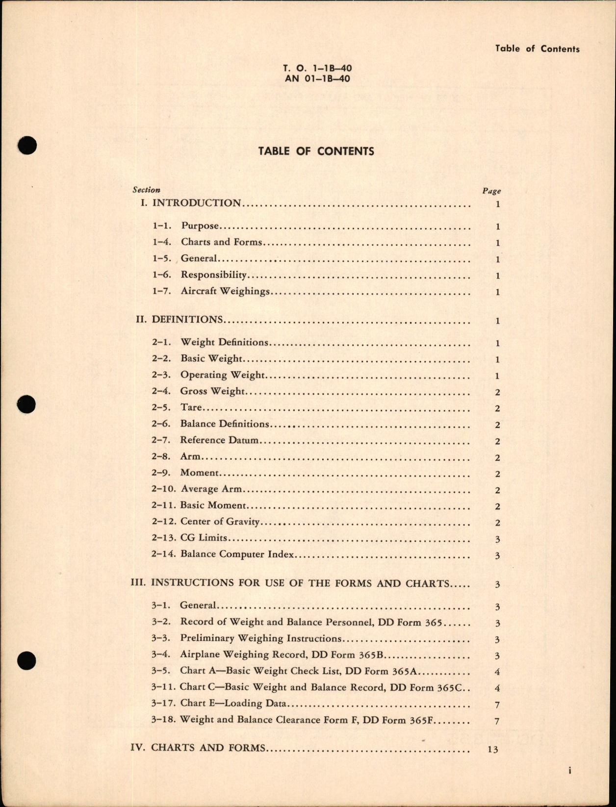 Sample page 5 from AirCorps Library document: Weight and Balance Data for T-28A