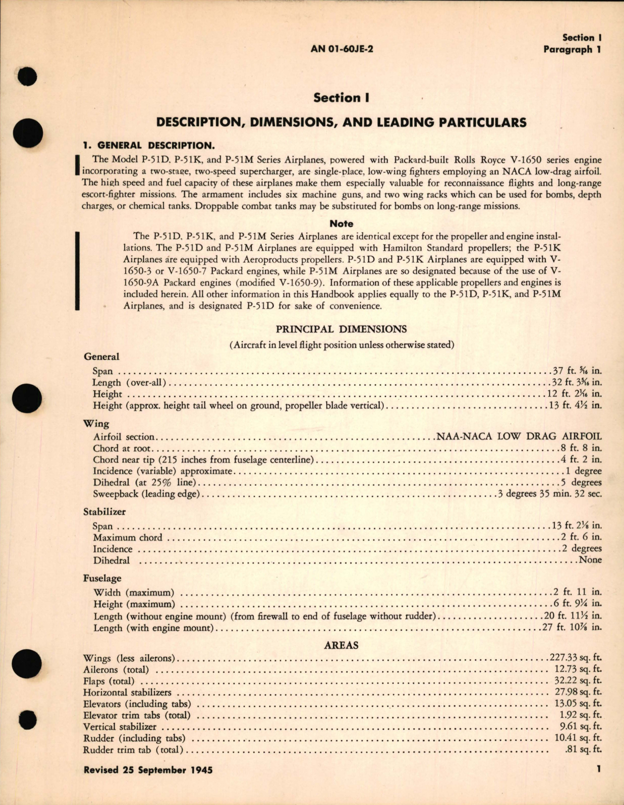 Sample page 7 from AirCorps Library document: Erection and Maintenance Instructions for USAF Series F-51D, F-51M, ZF-5K Aircraft