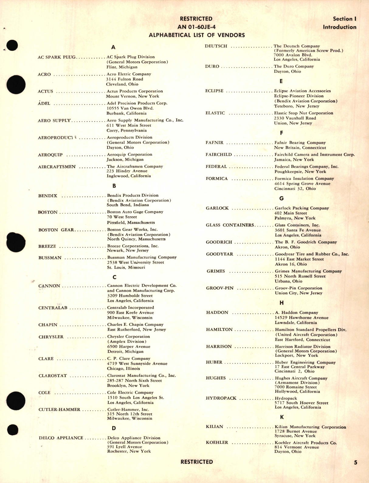 Sample page 9 from AirCorps Library document: Parts Catalog for USAF Series F-51D and F-51K Aircraft