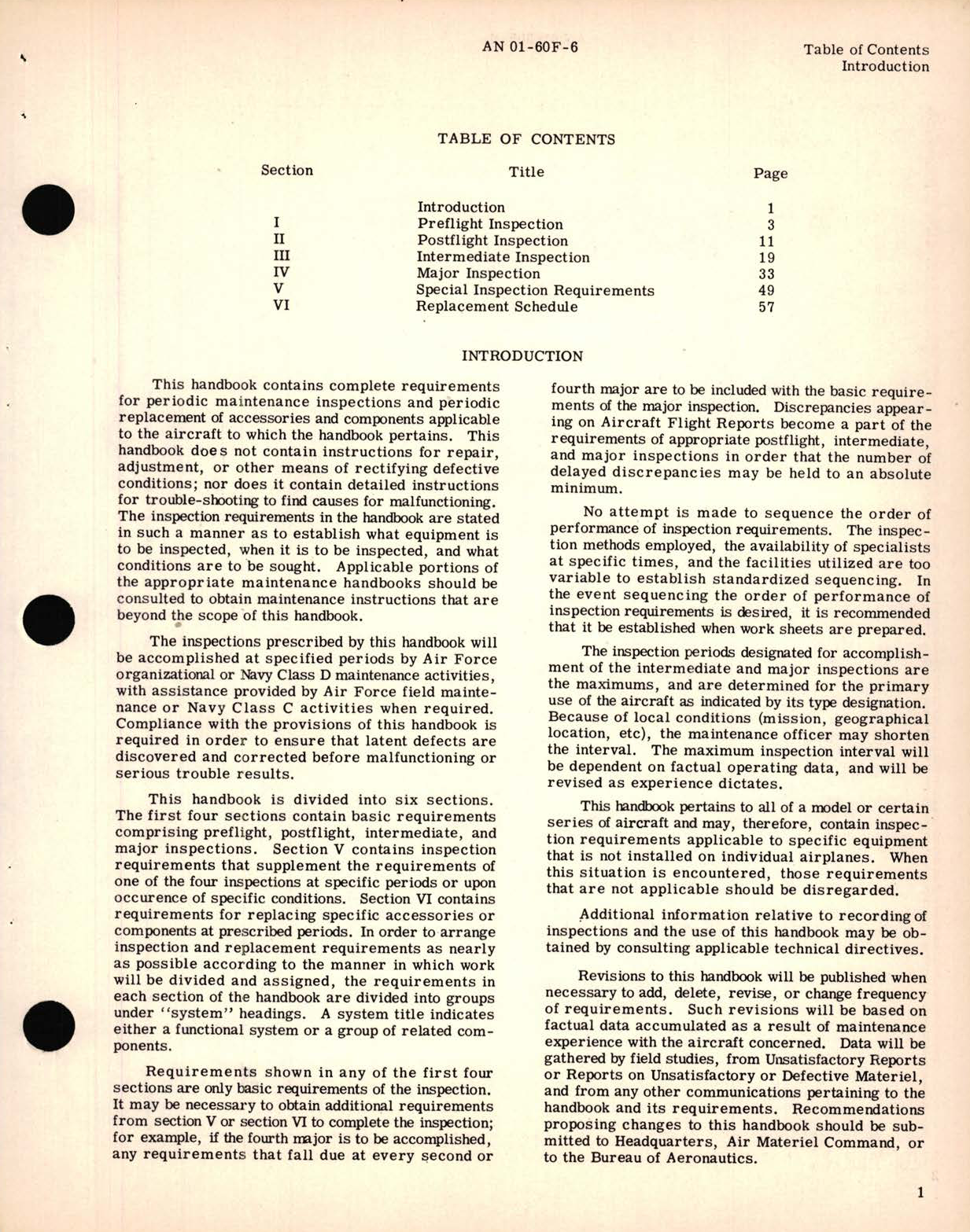 Sample page 9 from AirCorps Library document: Inspection Requirements for USAF Model T-6 NAVY Model SNJ Aircraft