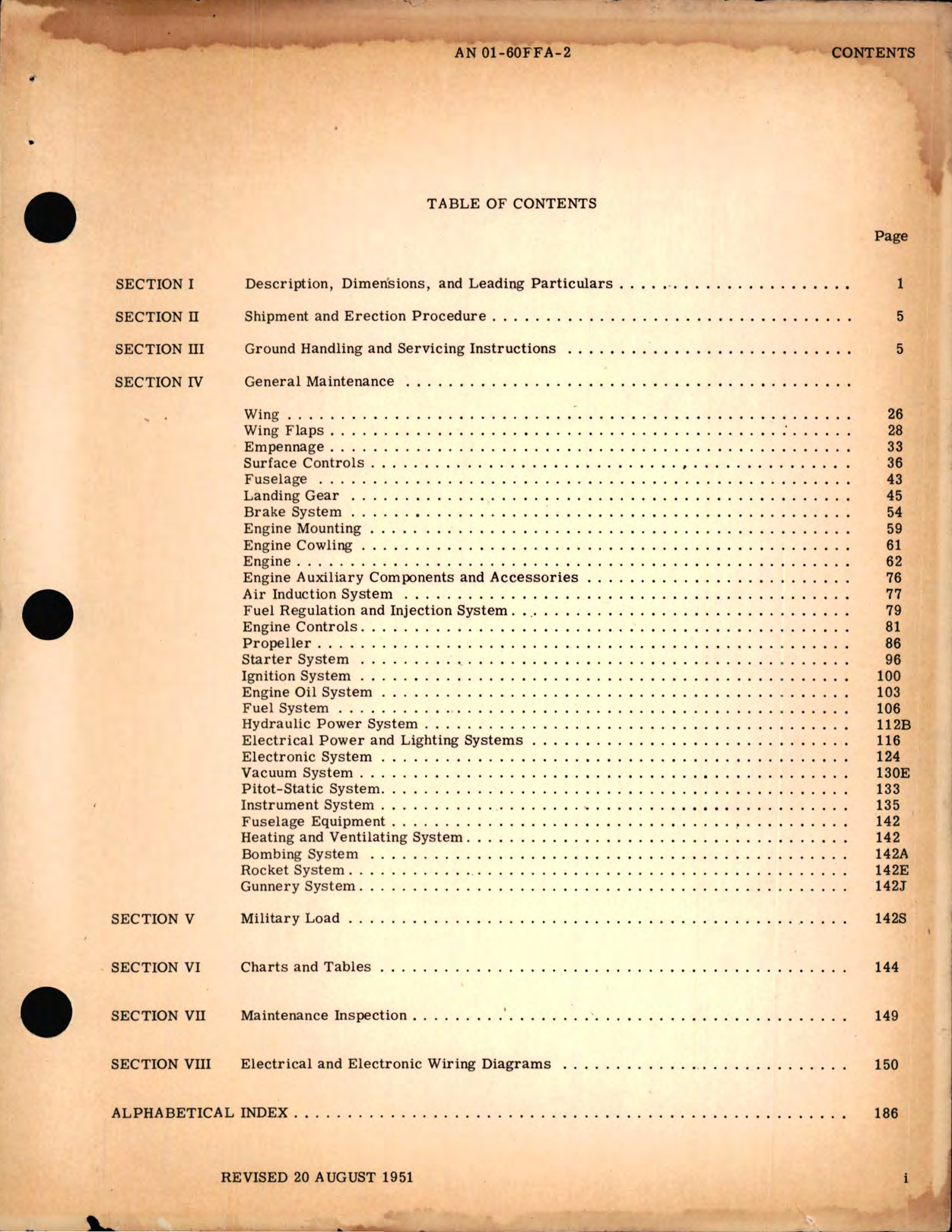 Sample page 5 from AirCorps Library document: Erection and Maintenance Instructions for USAF Series T-6G & LT-6G Aircraft