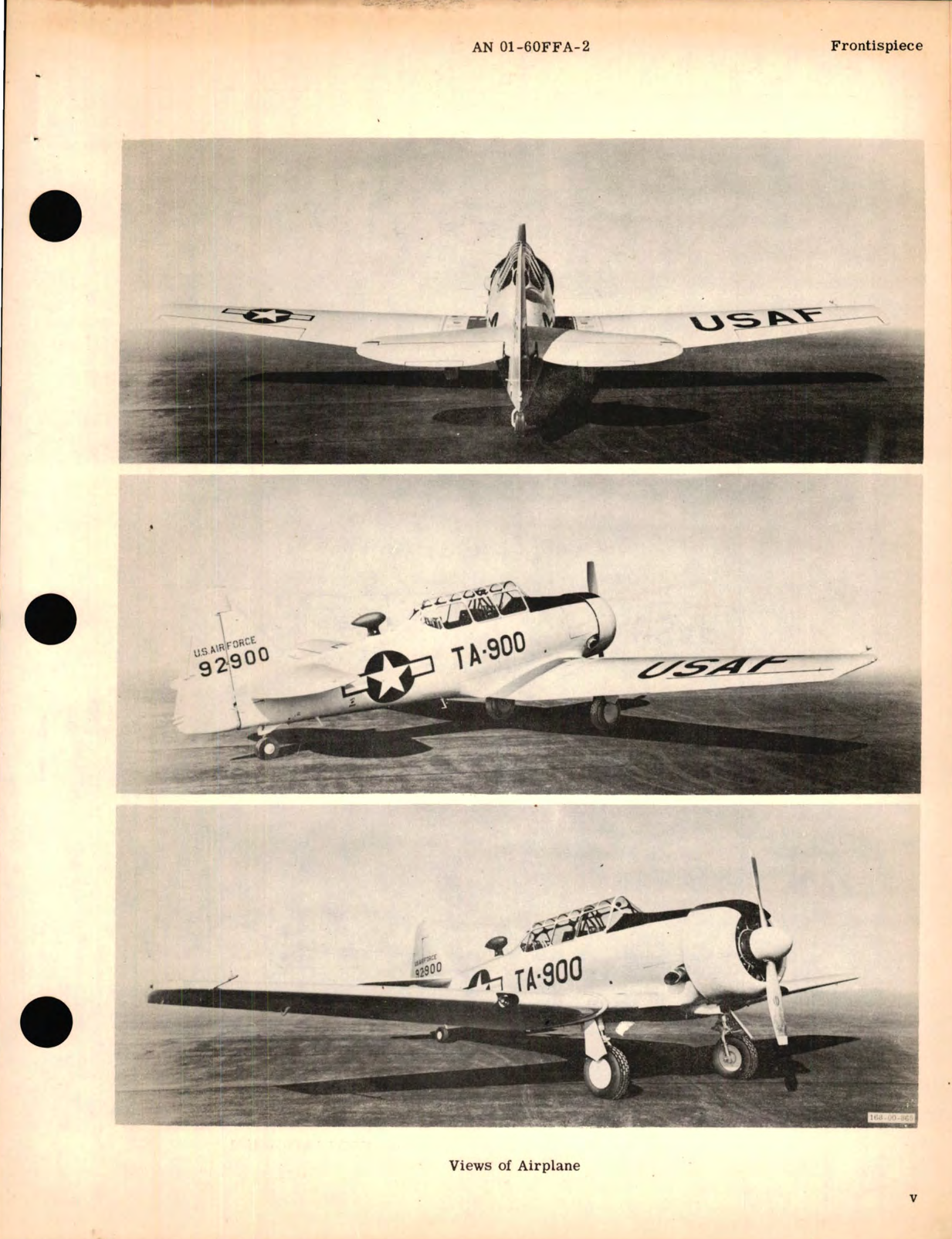 Sample page 9 from AirCorps Library document: Erection and Maintenance Instructions for USAF Series T-6G & LT-6G Aircraft