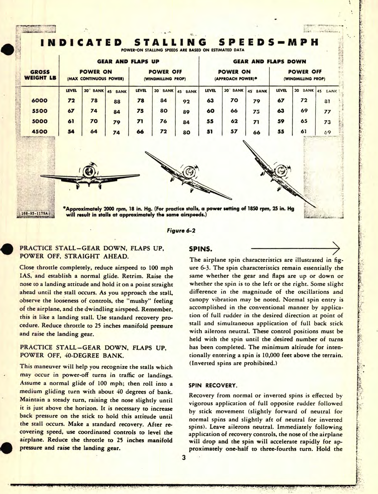 Sample page 5 from AirCorps Library document: T-6 (SNJ) Military Aerobatic Training Maneuvers Booklet