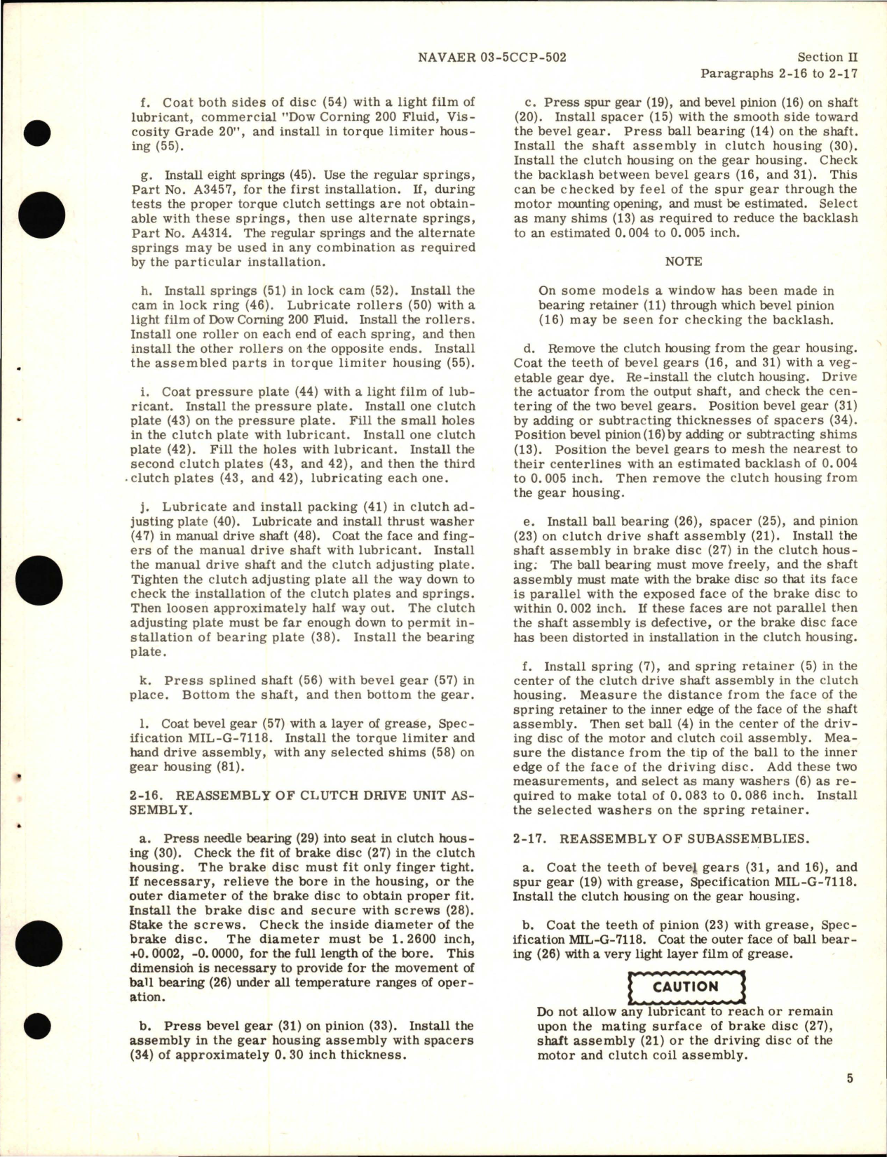 Sample page 7 from AirCorps Library document: Overhaul Instructions for Varicam Rotary Actuators - Part D342, D410, D553, D553-1 and D772 