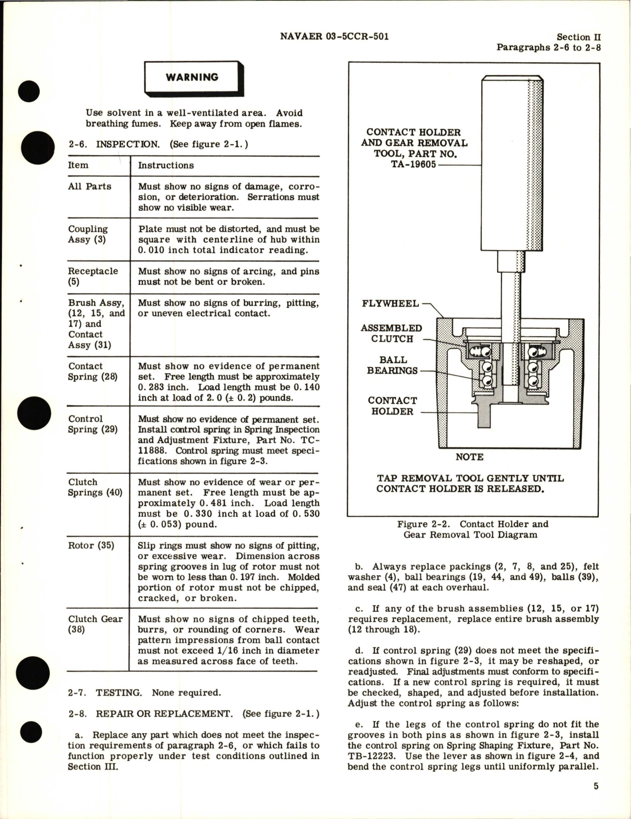 Sample page 7 from AirCorps Library document: Overhaul Instructions for Skid and Locked Wheel Detector Assemblies - 5823 Part Series