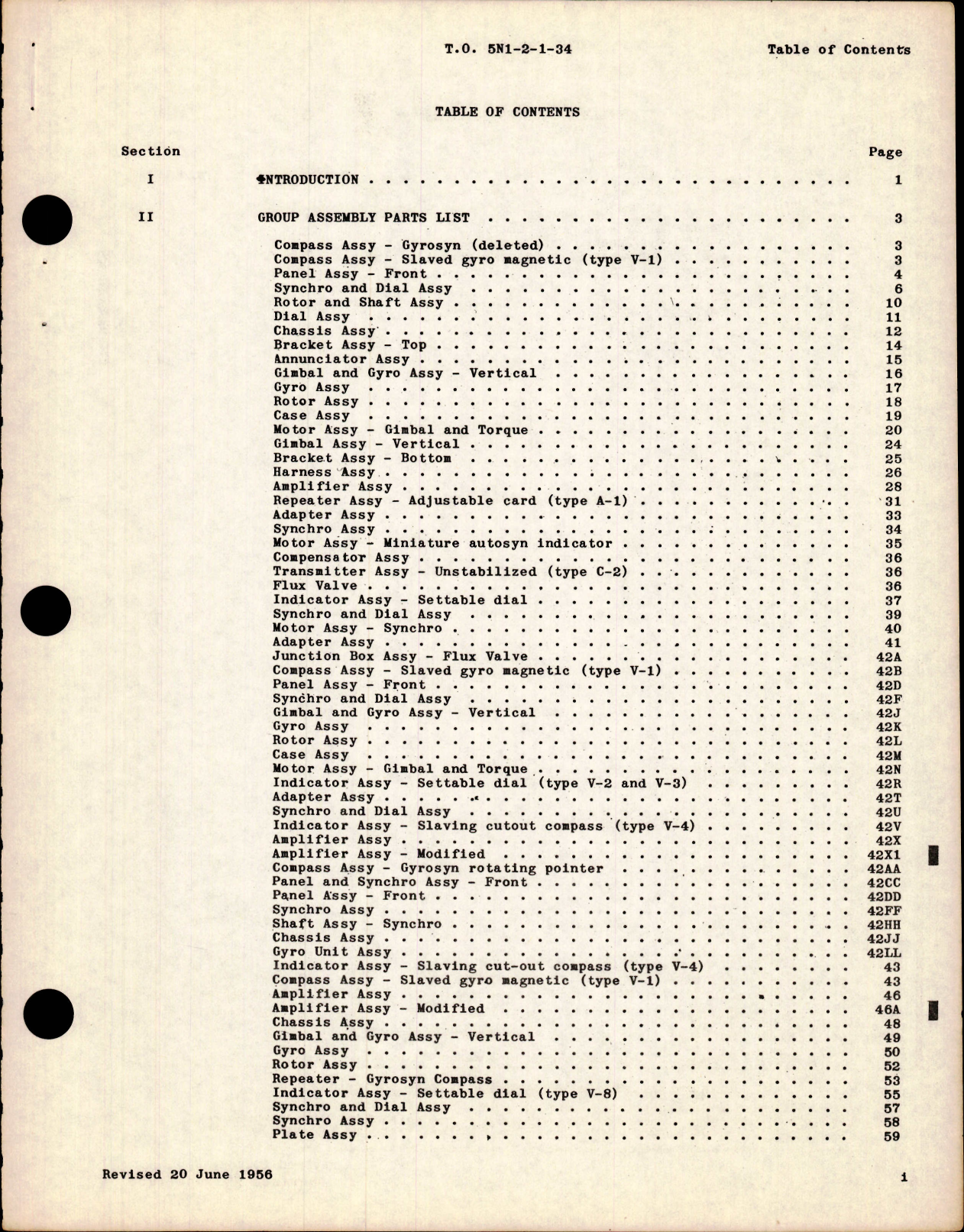 Sample page 7 from AirCorps Library document: Parts Catalog for Slaved Gyro Magnetic Compass System Type J-1, and Gyrosyn Compass Model C-2