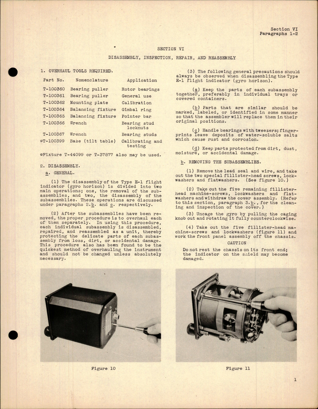 Sample page 5 from AirCorps Library document: Overhaul Instructions for Sperry Flight Indicator, Type E-1