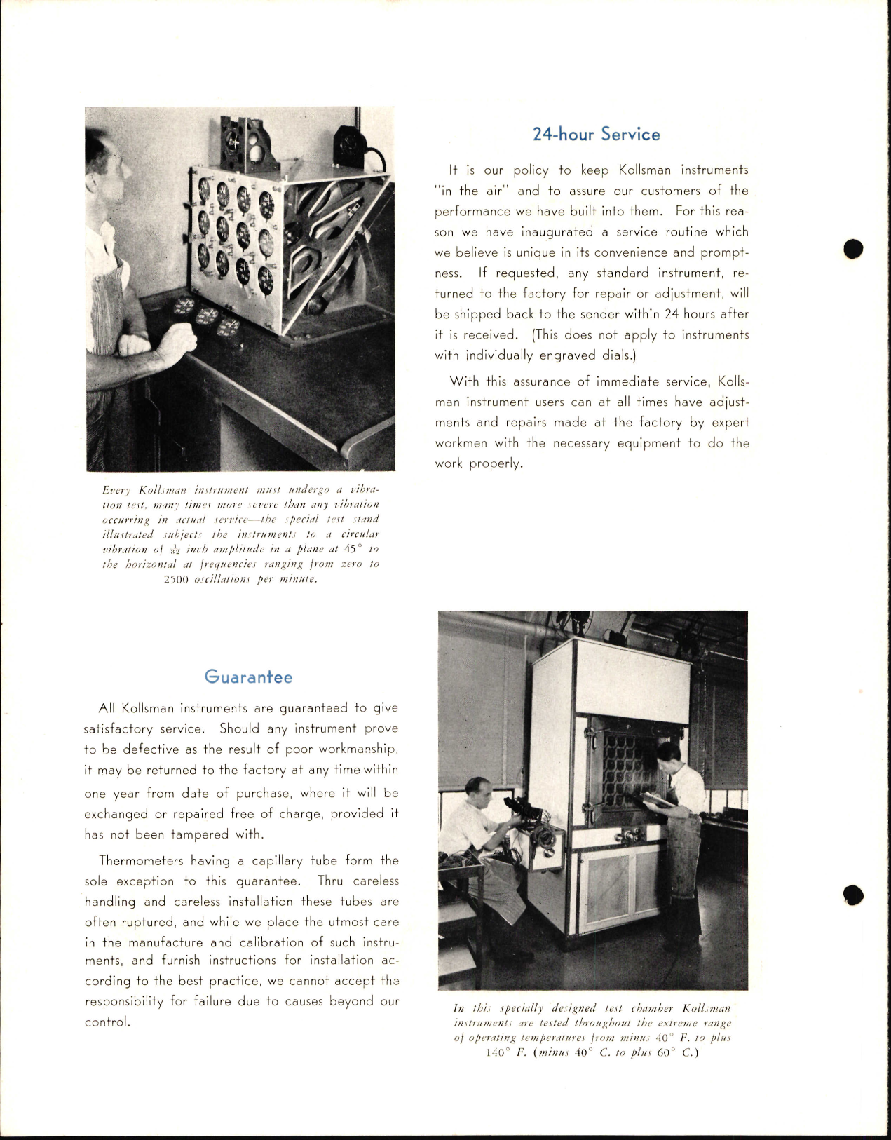 Sample page 6 from AirCorps Library document: Kollsman Precision Aircraft Instruments 