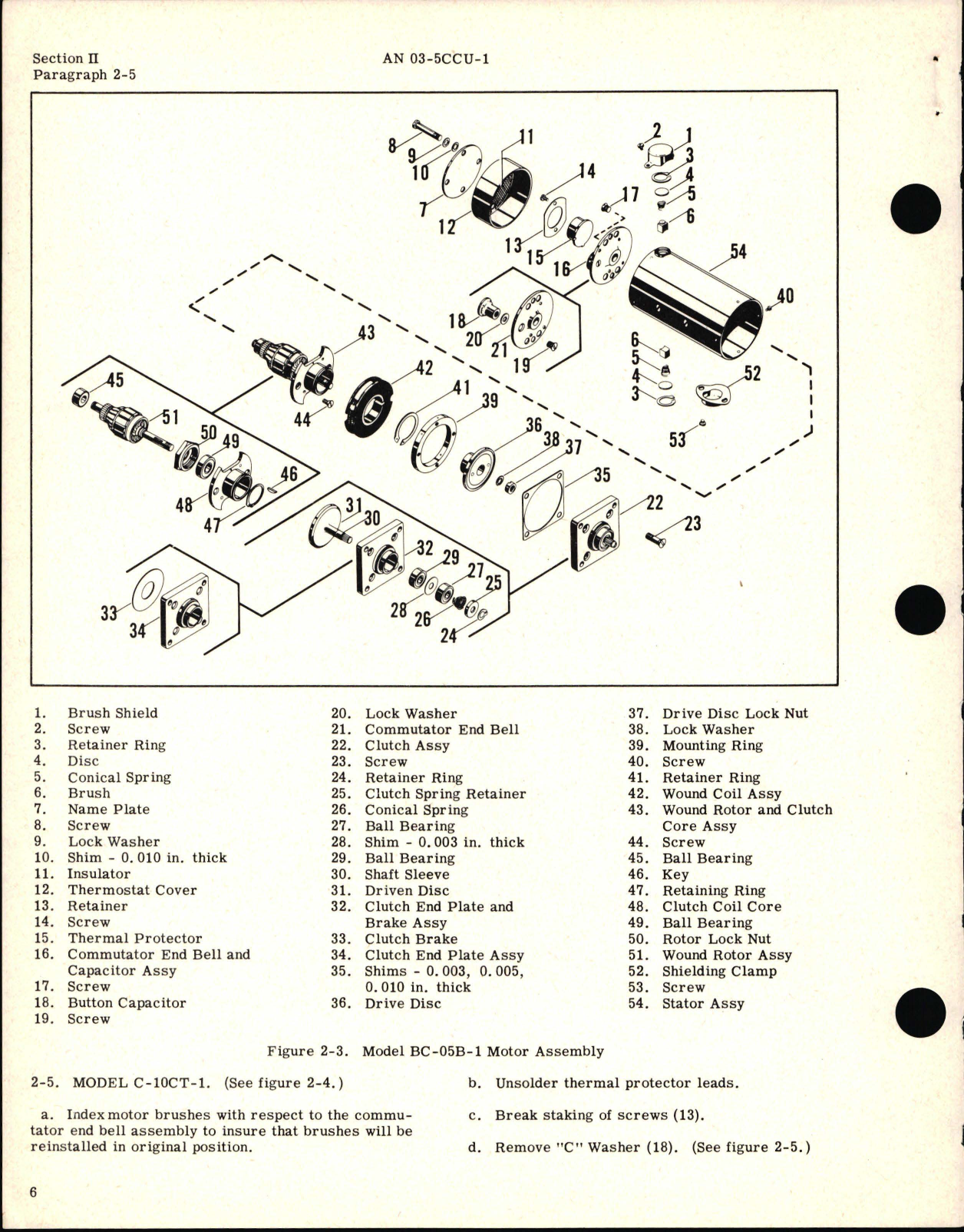 Sample page 8 from AirCorps Library document: Overhaul Instructions for Fractional Horsepower Motors 