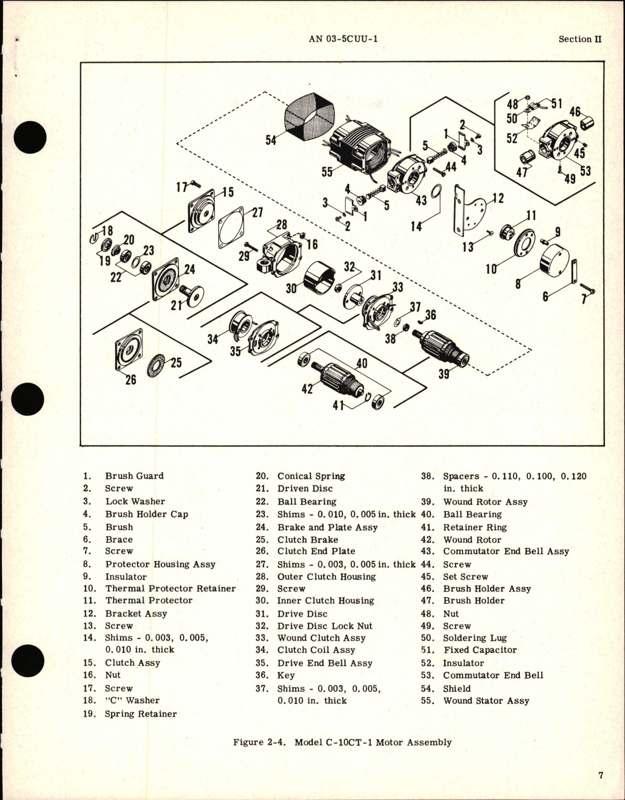 Sample page 9 from AirCorps Library document: Overhaul Instructions for Fractional Horsepower Motors 