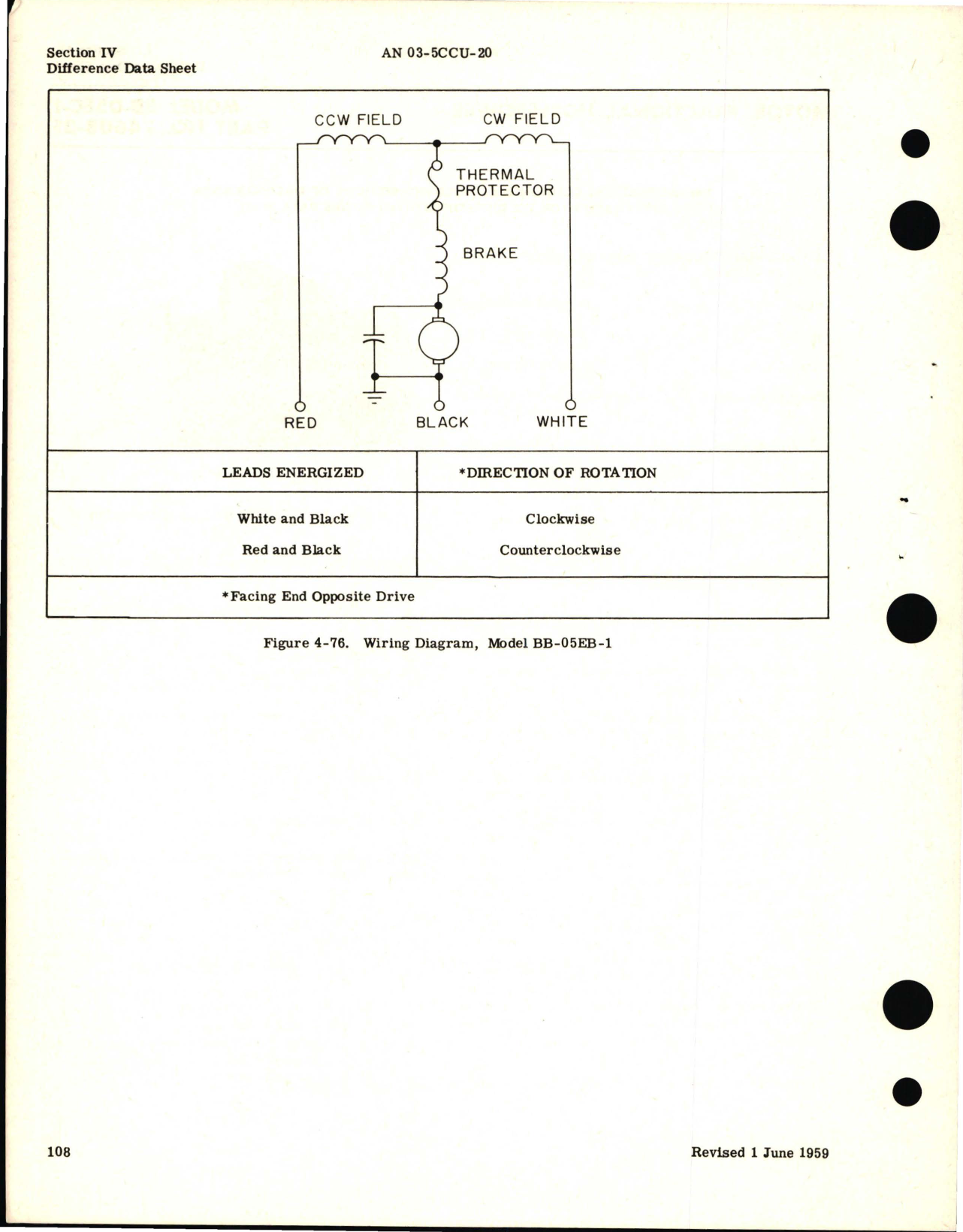 Sample page 8 from AirCorps Library document: Overhaul Instructions for Fractional Horsepower Motors - B Frame Series 