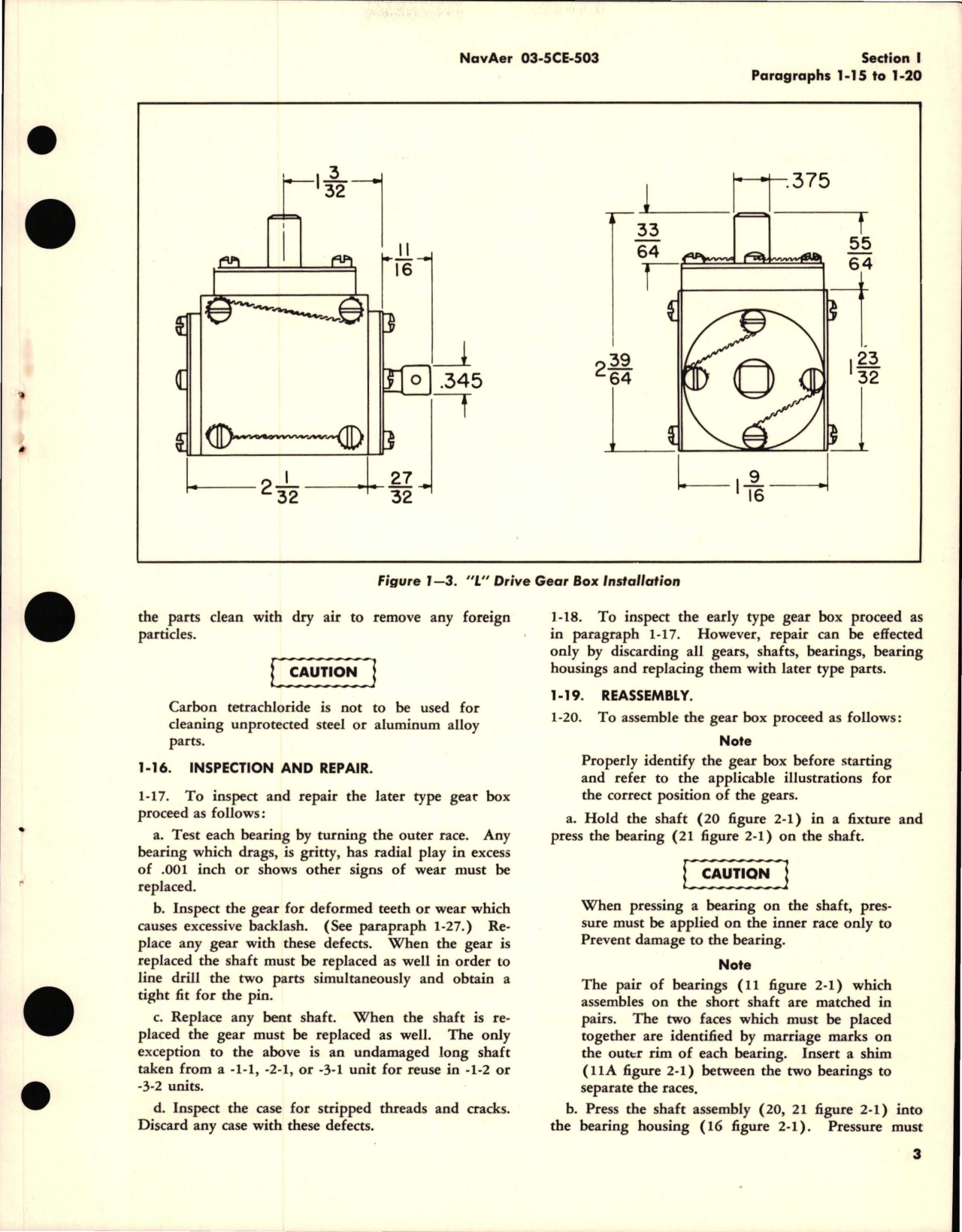 Sample page 7 from AirCorps Library document: Overhaul Instructions with Parts Catalog for L Drive Gear Box Assemblies 