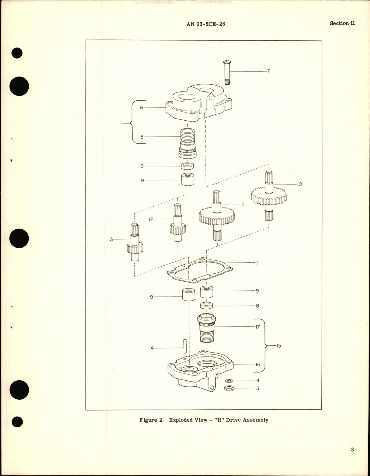 Sample page 5 from AirCorps Library document: Parts Catalog for Cowl Flap H Drive Assembly - Models M1670M101 and M1670M108 
