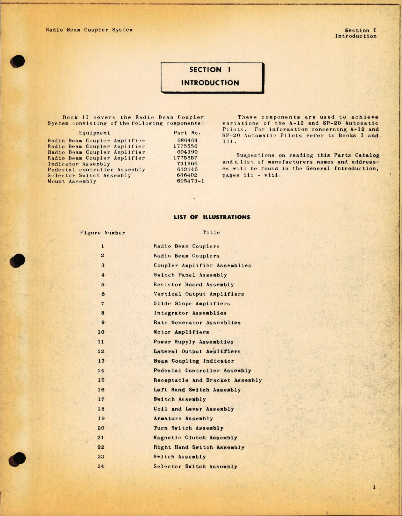 Sample page 2 from AirCorps Library document: Radio Beam Coupler System, Sperry Book II
