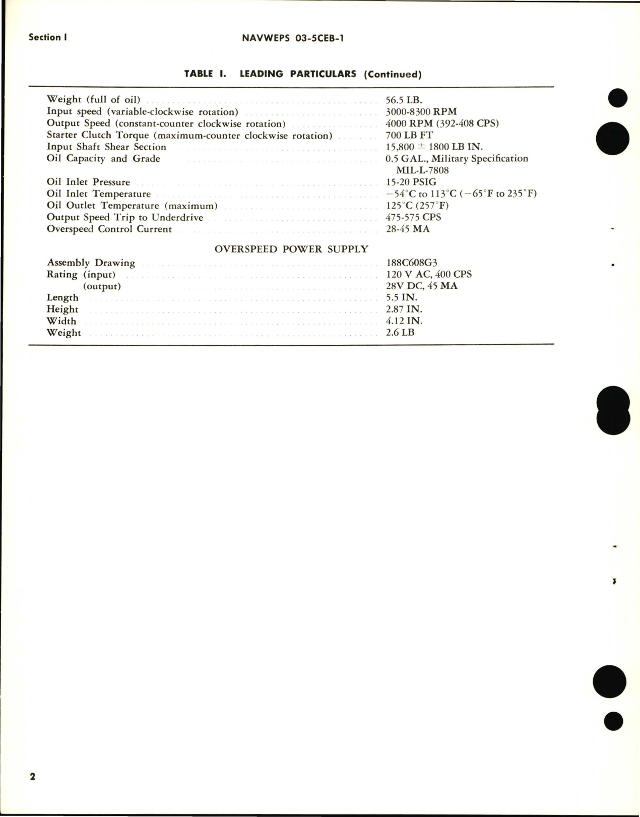 Sample page 6 from AirCorps Library document: Overhaul Instructions for Hydraulic Constant Speed Transmission - Model 2CLDG9A8