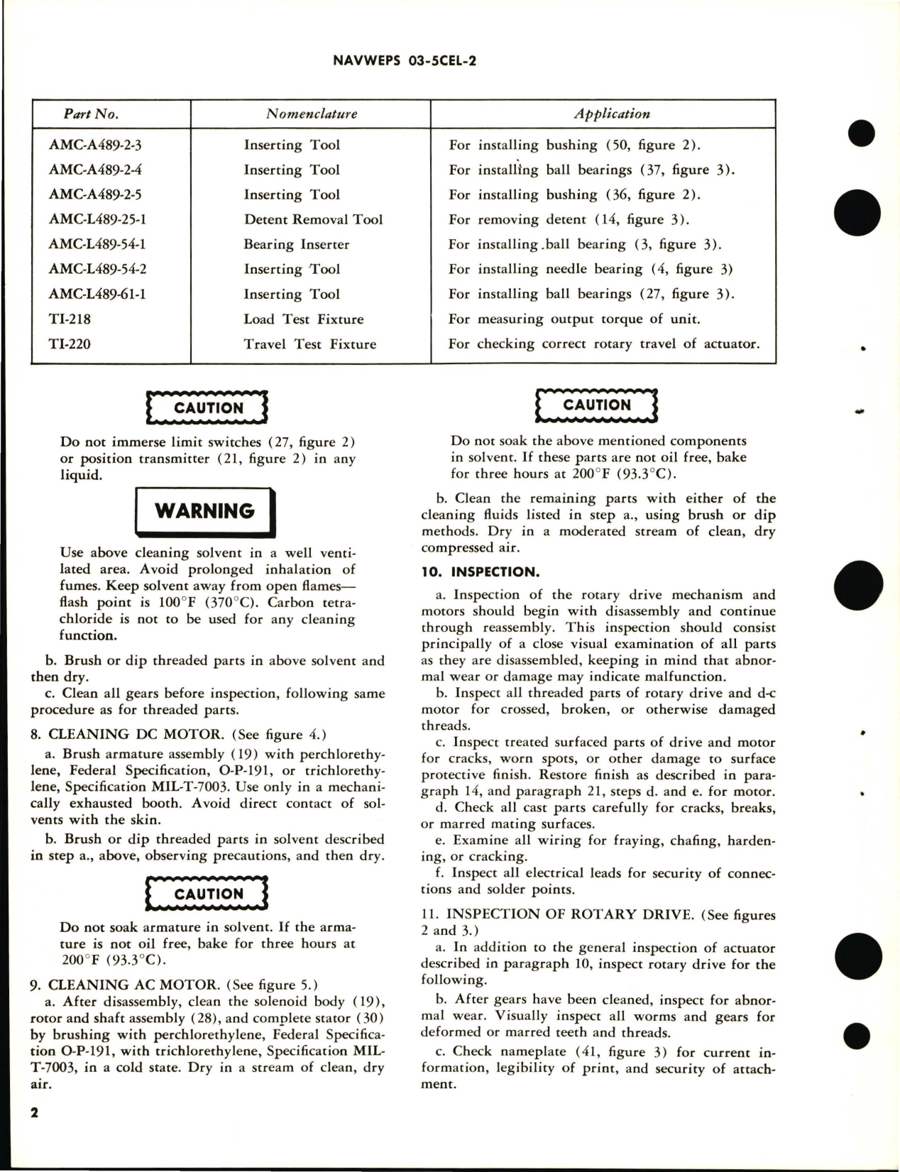 Sample page 6 from AirCorps Library document: Overhaul Instructions with Parts Breakdown for Gear Box, Motor Driven - Part A489-3