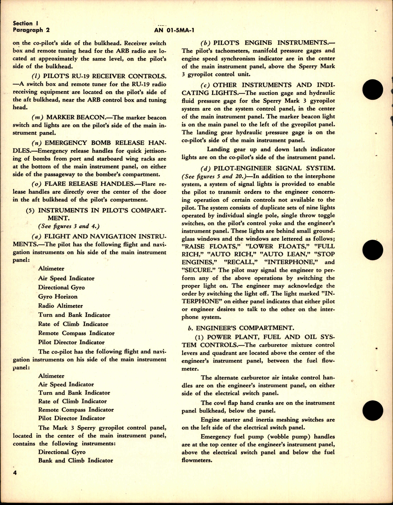 Sample page 8 from AirCorps Library document: Pilot's Flight Operating Instructions for PBY-5A