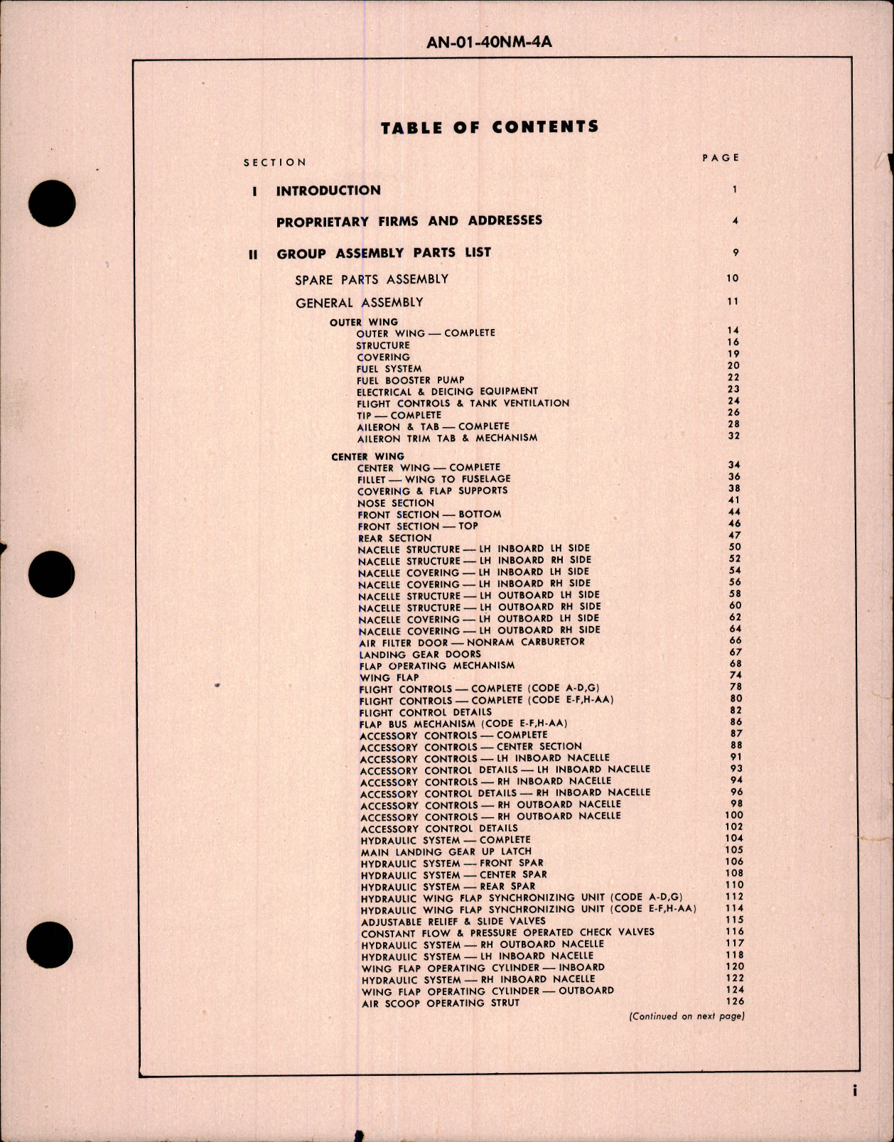 Sample page 5 from AirCorps Library document: Illustrated Parts Breakdown for C-54 and R5D