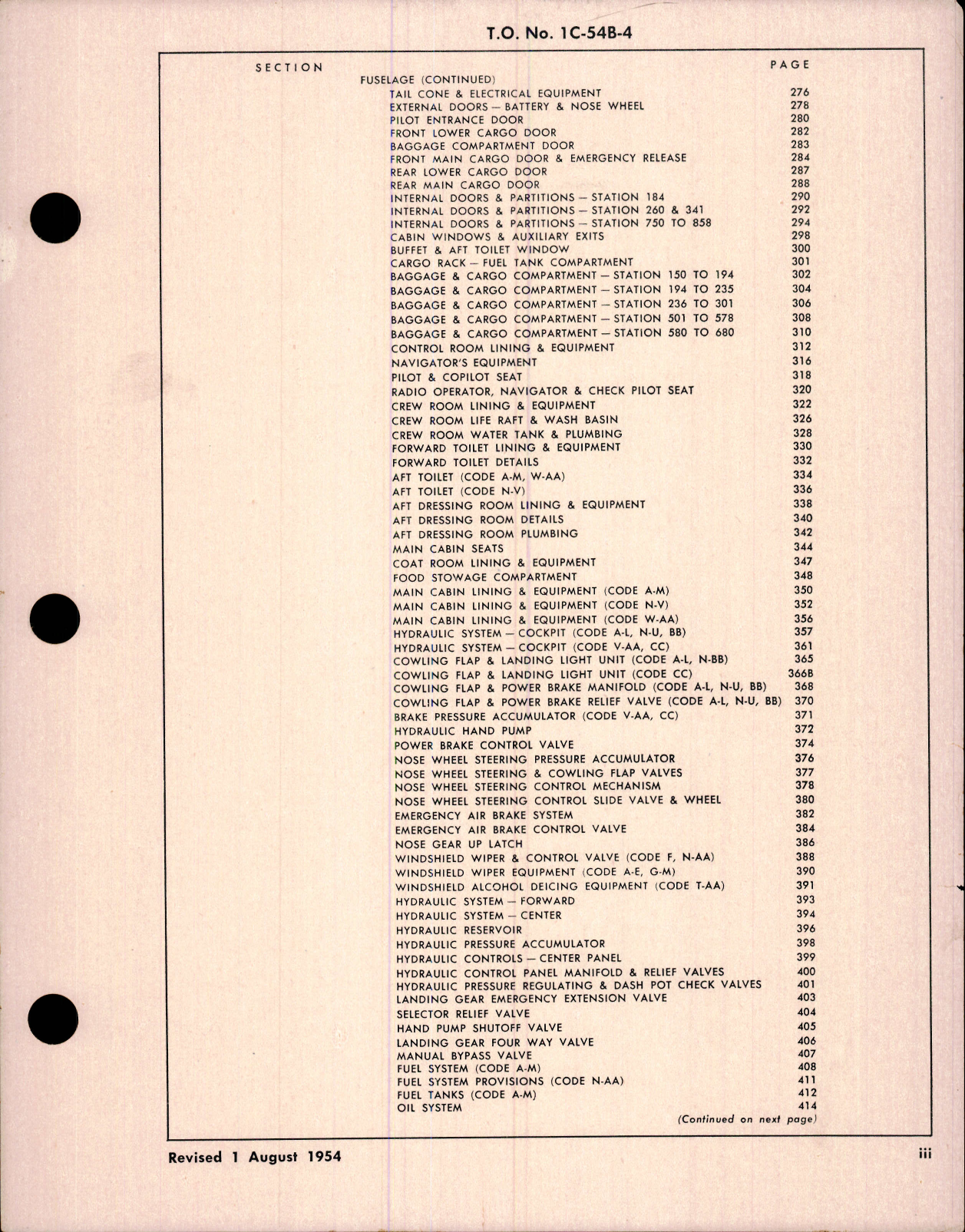 Sample page 7 from AirCorps Library document: Illustrated Parts Breakdown for C-54 and R5D