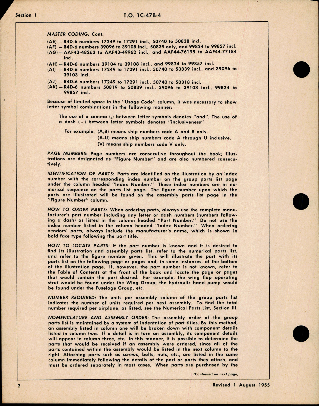 Sample page 8 from AirCorps Library document: Illustrated Parts Breakdown for C-47B, D, and R4D-6