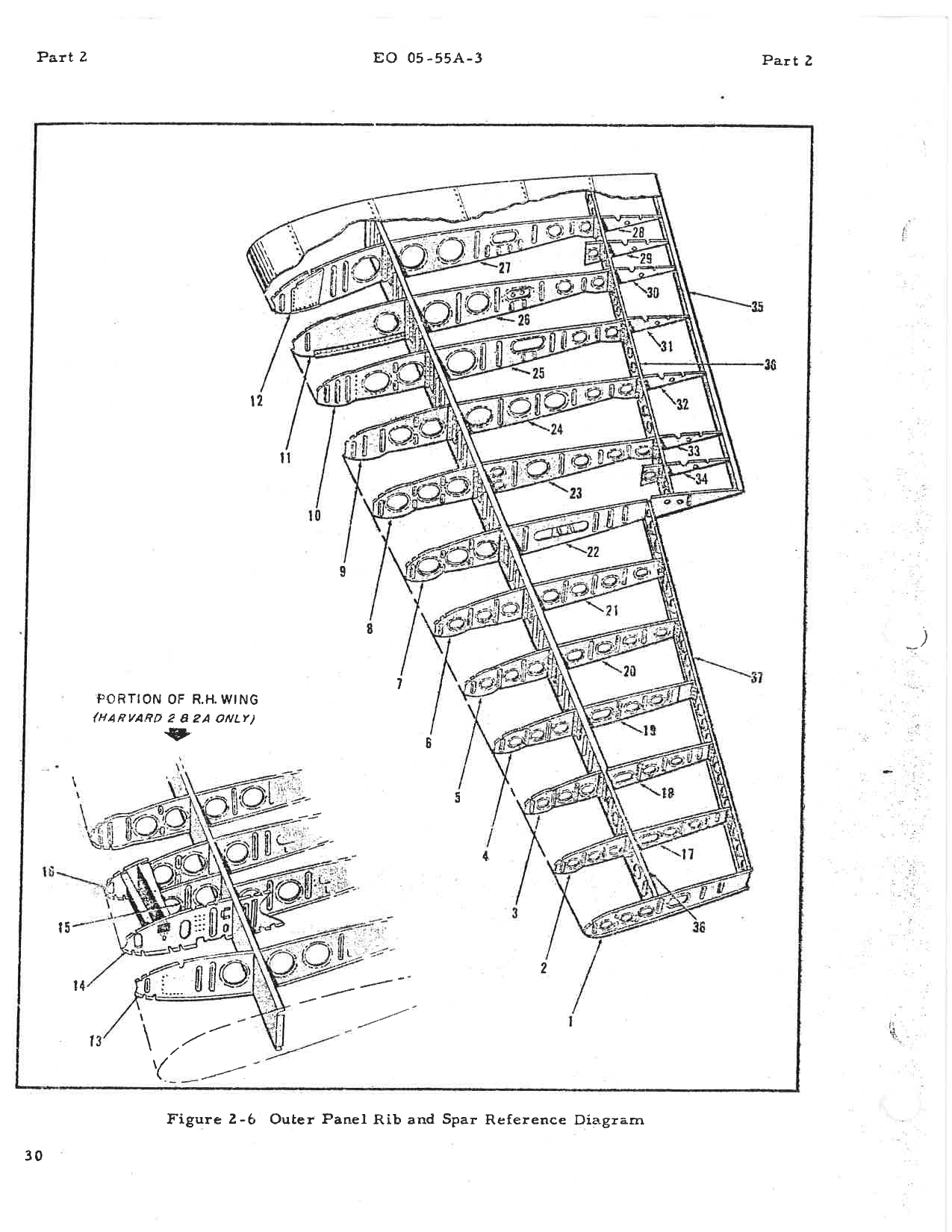 Sample page 53 from AirCorps Library document: Structural Repair Manual for Harvard