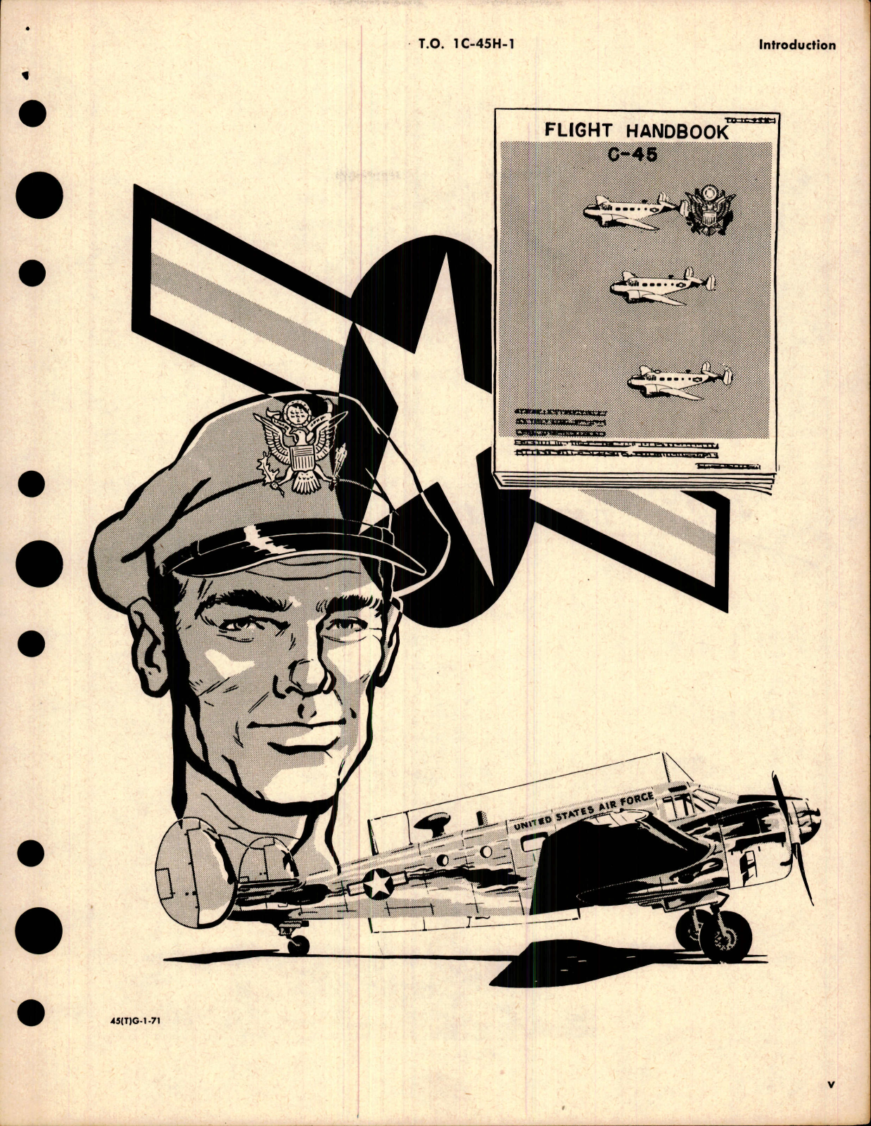 Sample page 7 from AirCorps Library document: Flight Handbook for C-45G, TC-45G, and C-45H