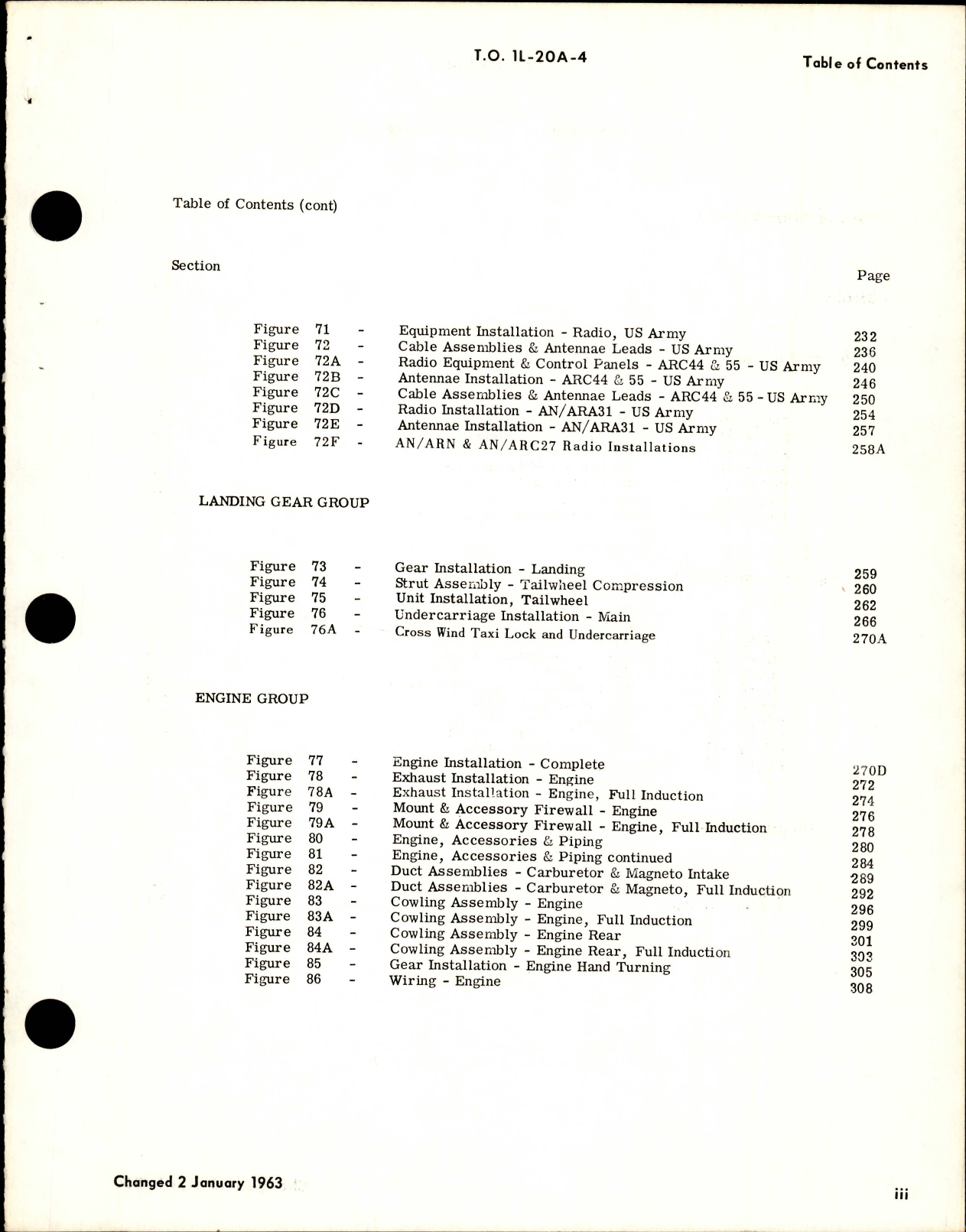 Sample page 5 from AirCorps Library document: Parts Catalog for L-20A 