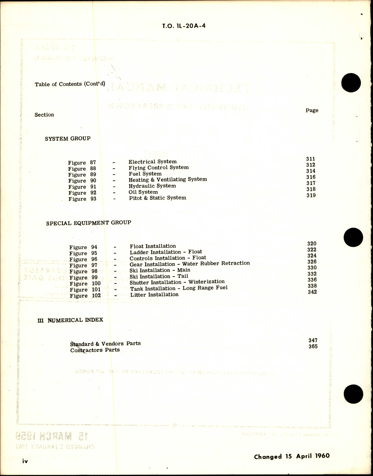 Sample page 6 from AirCorps Library document: Parts Catalog for L-20A 