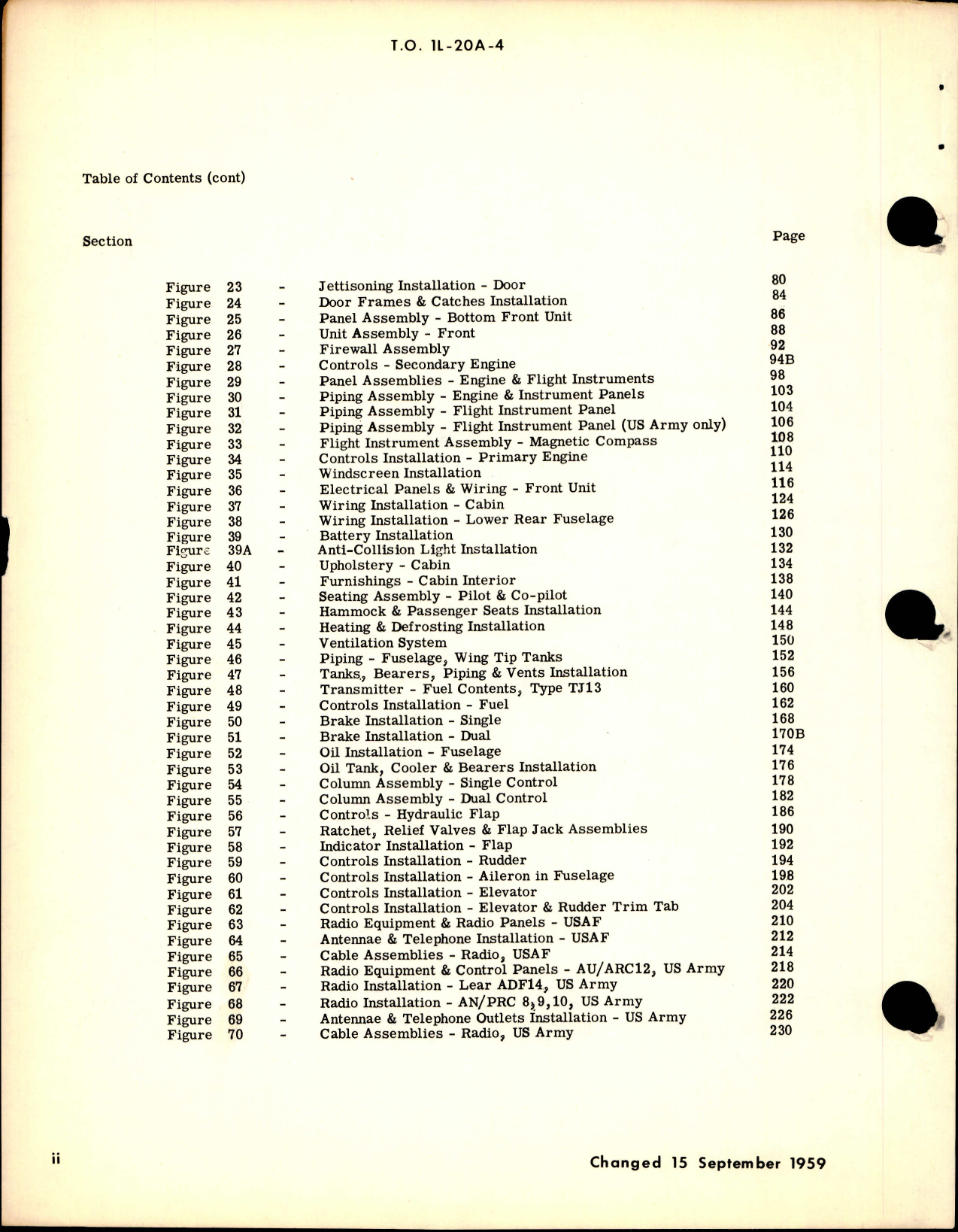 Sample page 6 from AirCorps Library document: Illustrated Parts Breakdown for L-20A