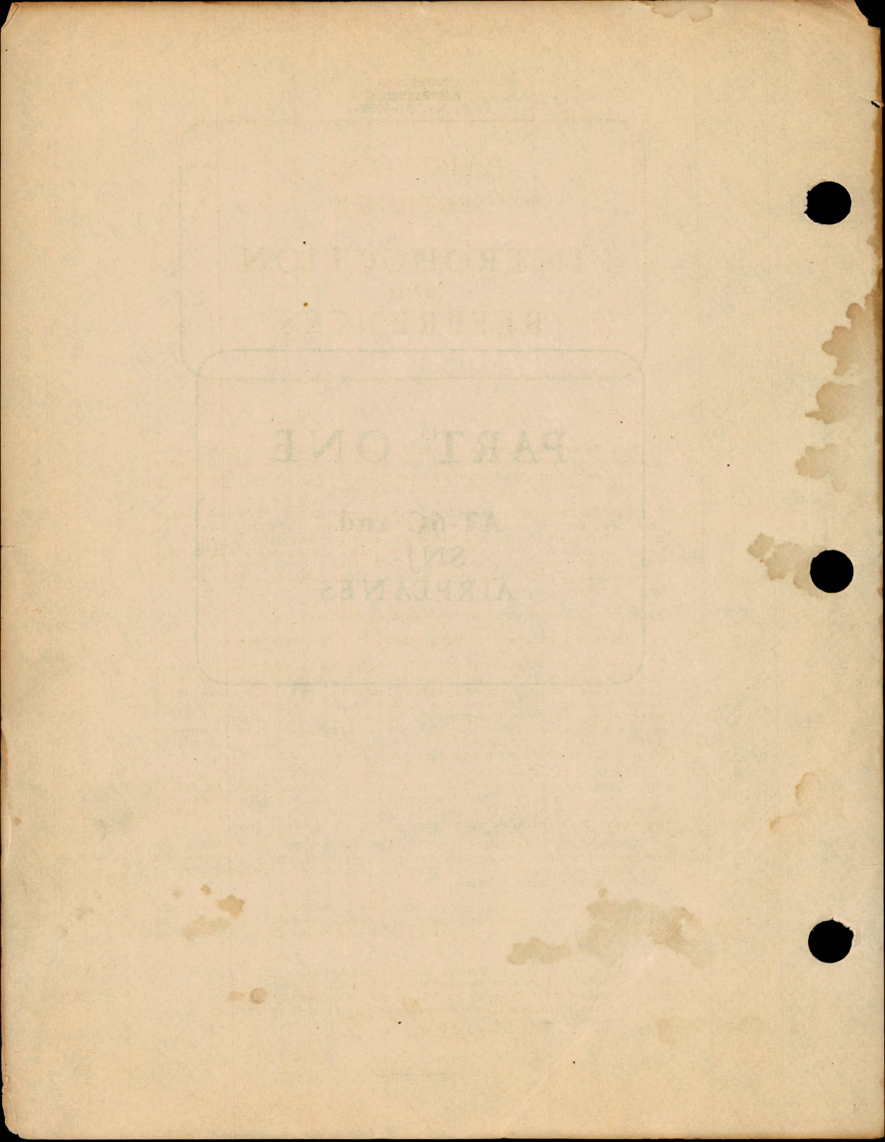 Sample page 8 from AirCorps Library document: Parts Catalog for AT-6C, AT-6C-5, -10, and -15, SNJ-4, Harvard IIA (Part One)