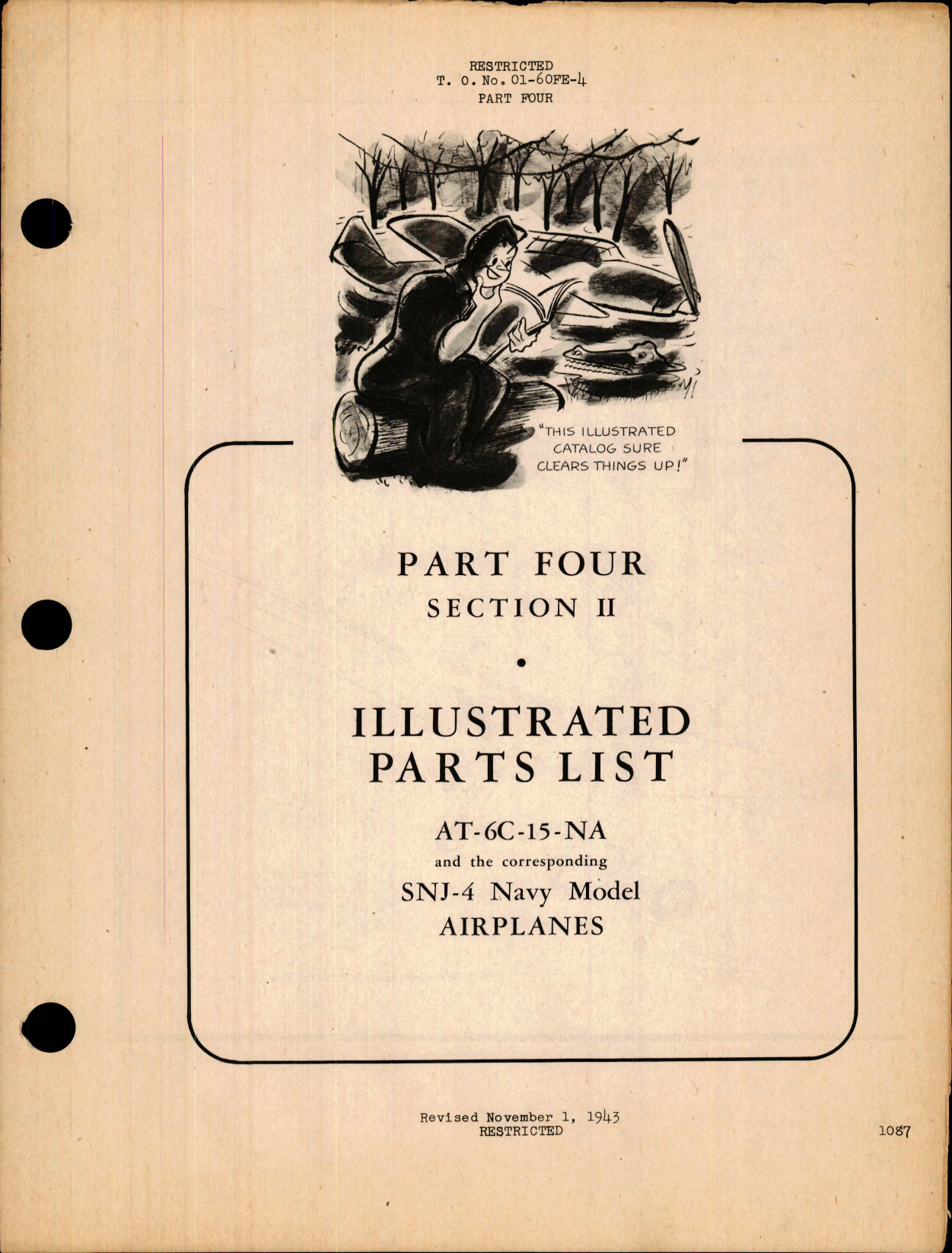 Sample page 5 from AirCorps Library document: Parts Catalog for AT-6C-15-NA and SNJ-4 (Part Four)