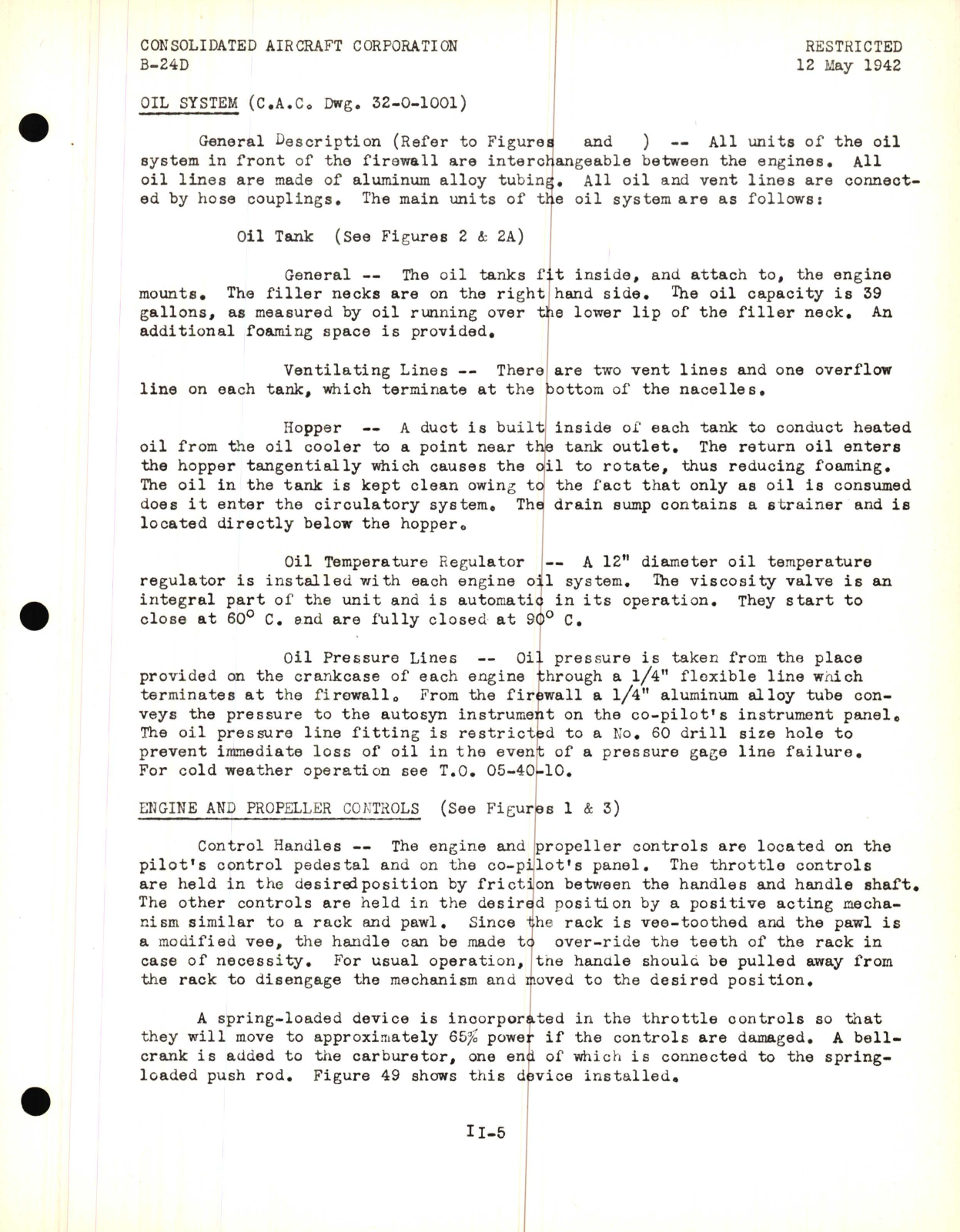 Sample page 9 from AirCorps Library document: Power Plant Lecture, B-24D Model - Familiarization Manual