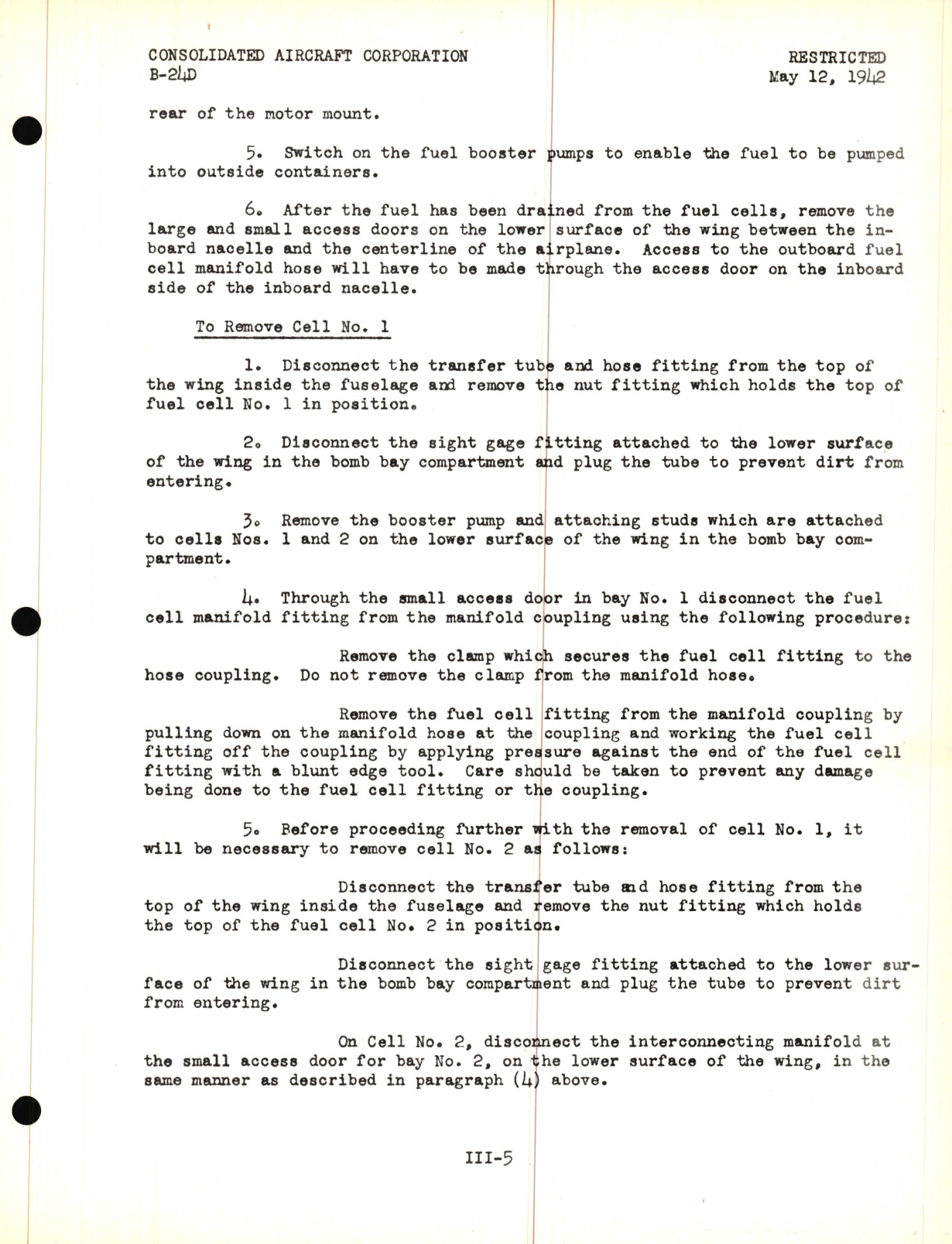 Sample page 9 from AirCorps Library document: Fuel and Oil Systems Lecture, B-24D Model - Familiarization Manual