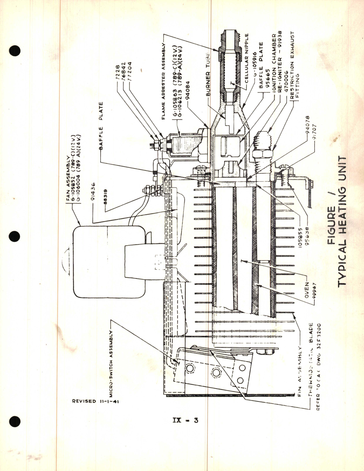 Sample page 7 from AirCorps Library document: Heating, Ventilating and Fire Extinguishers Lecture, B-24D Model - Familiarization Manual